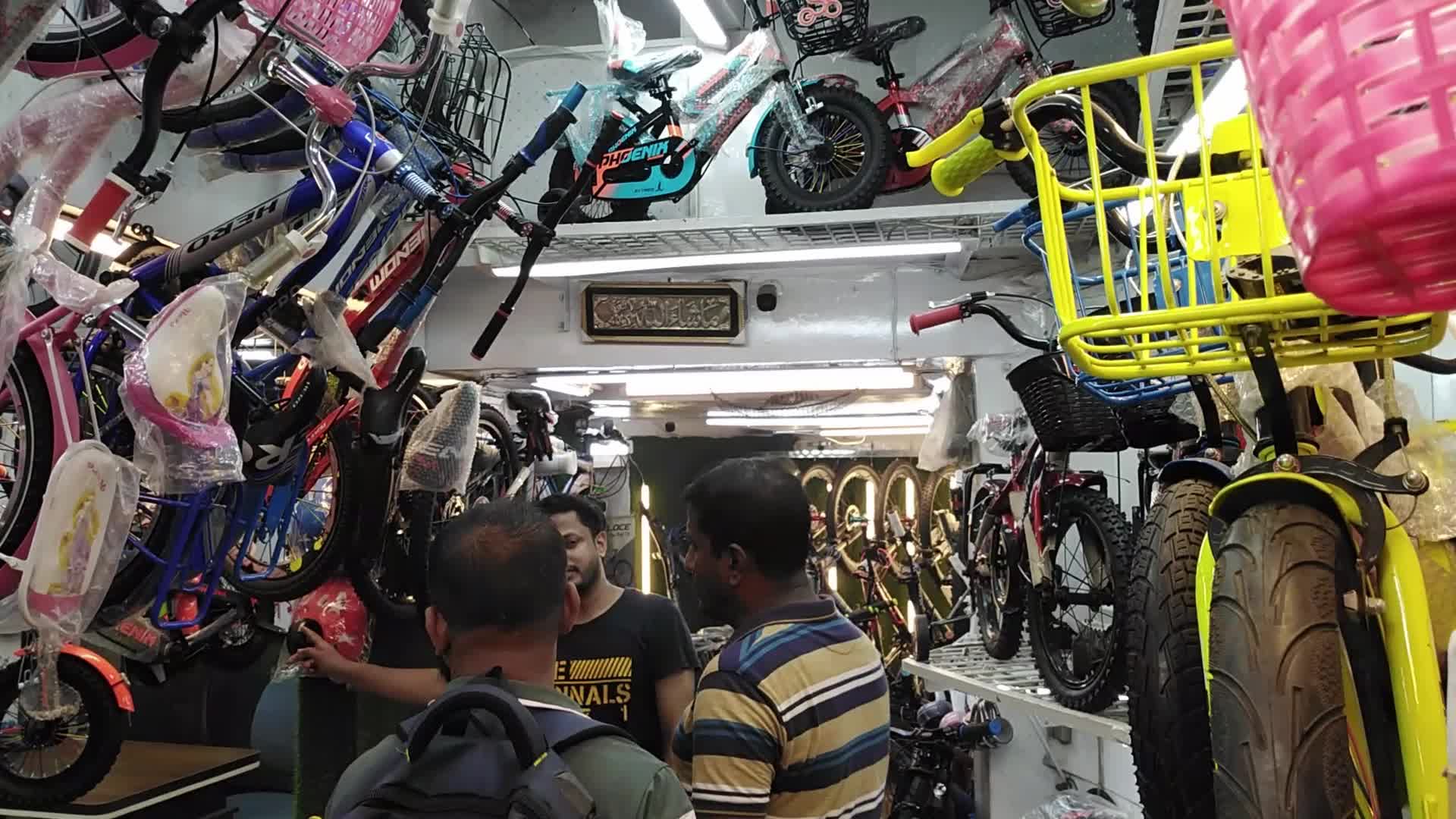 High demand of bicycle amid the fuel increase in Bangladesh