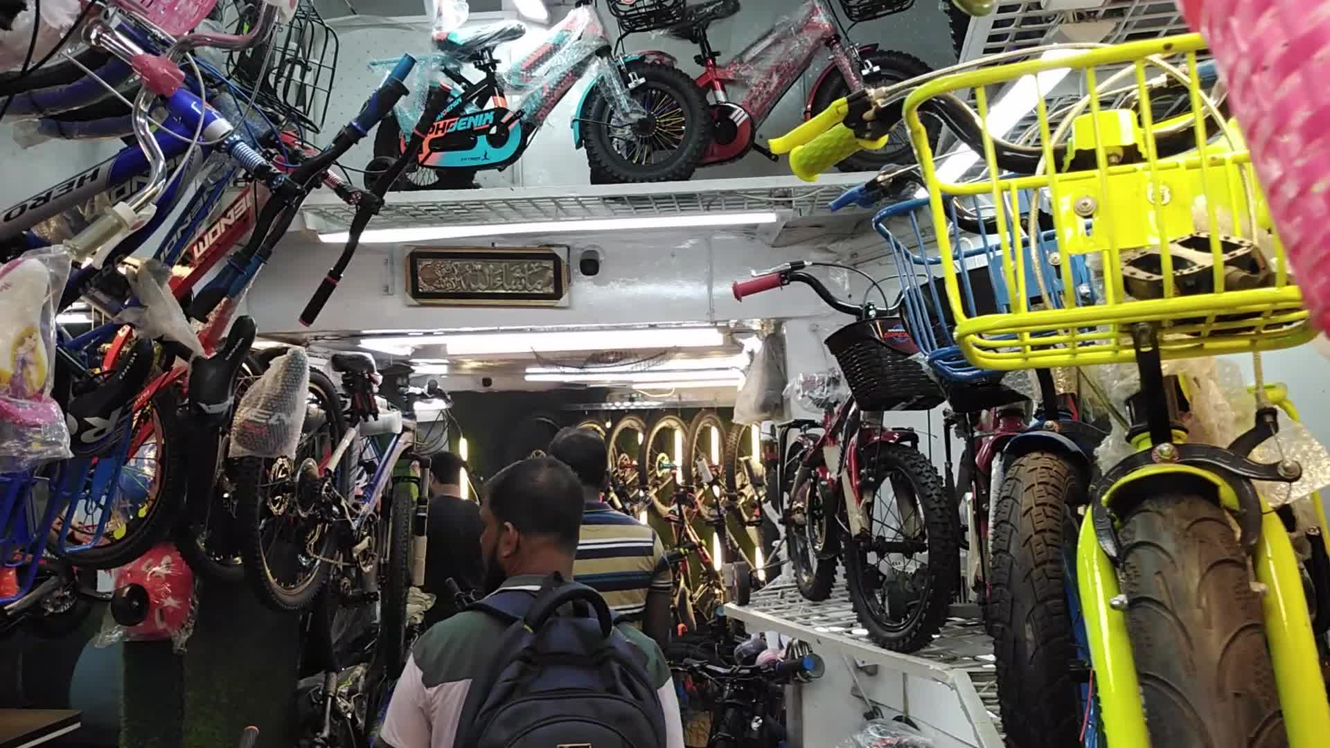 High demand of bicycle amid the fuel increase in Bangladesh