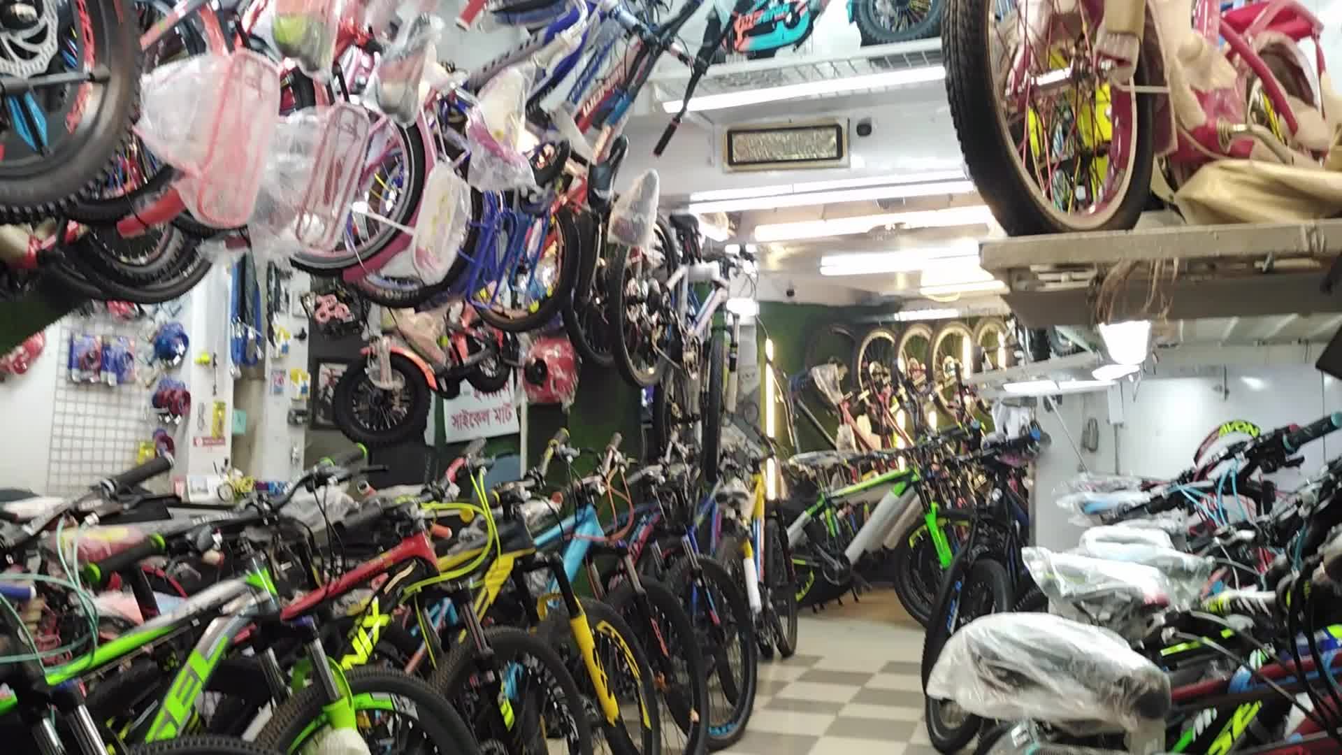 High demand of bicycle amid the fuel increase in Bangladesh