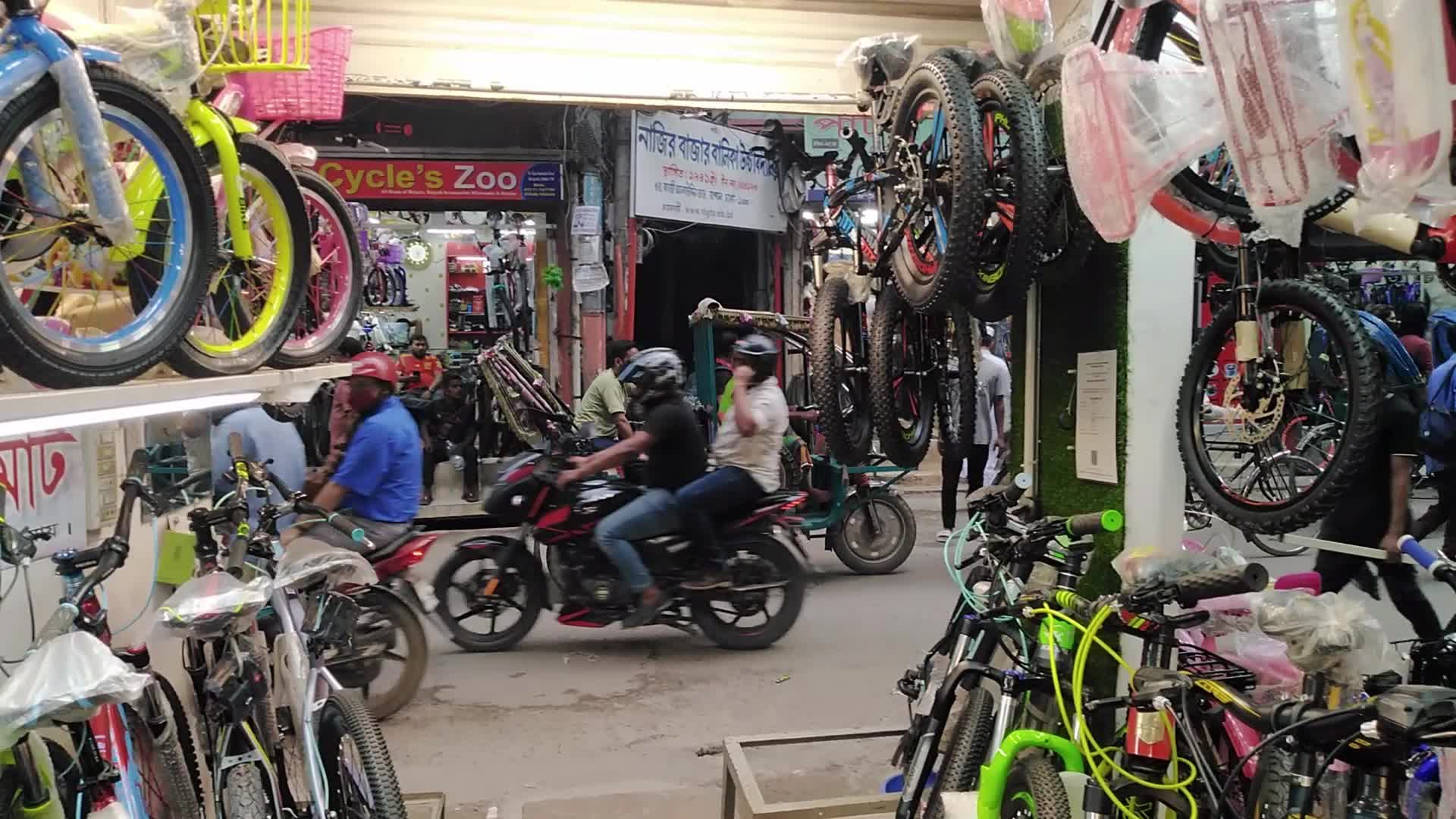 High demand of bicycle amid the fuel increase in Bangladesh