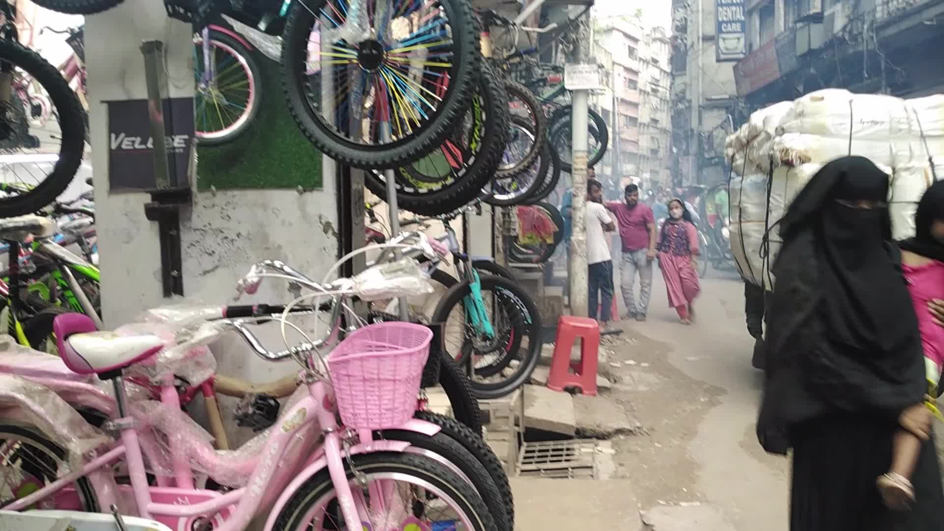 High demand of bicycle amid the fuel increase in Bangladesh