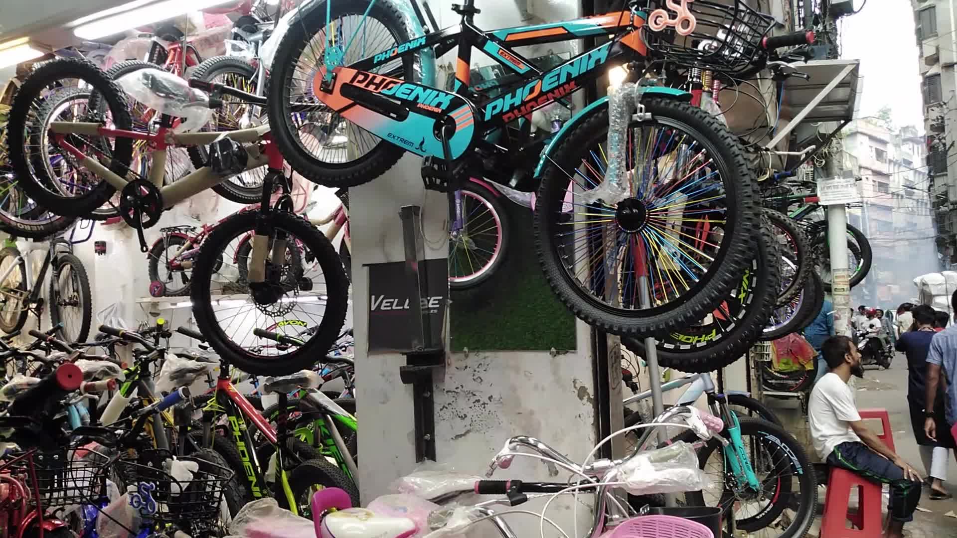 High demand of bicycle amid the fuel increase in Bangladesh