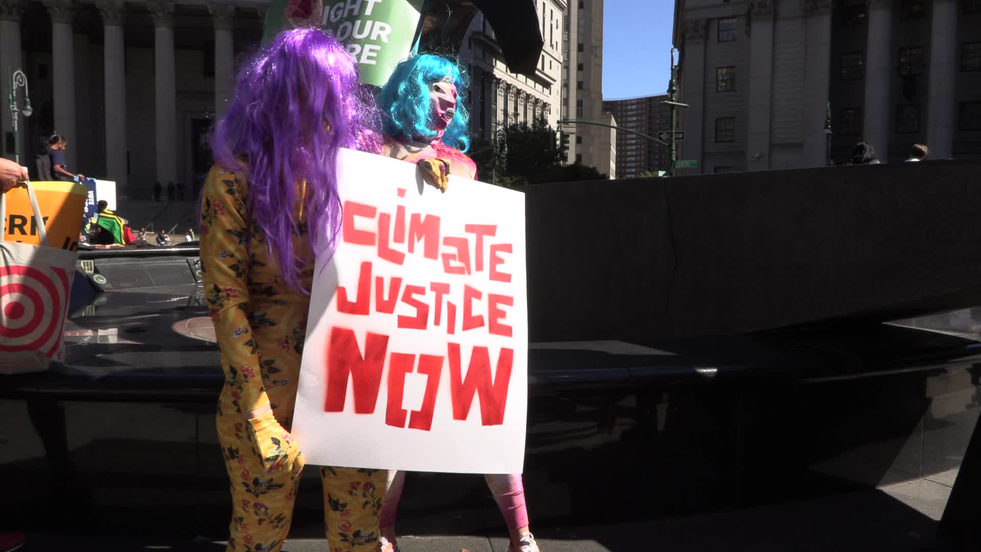 NY: International  Youth and Indigenous Climate March