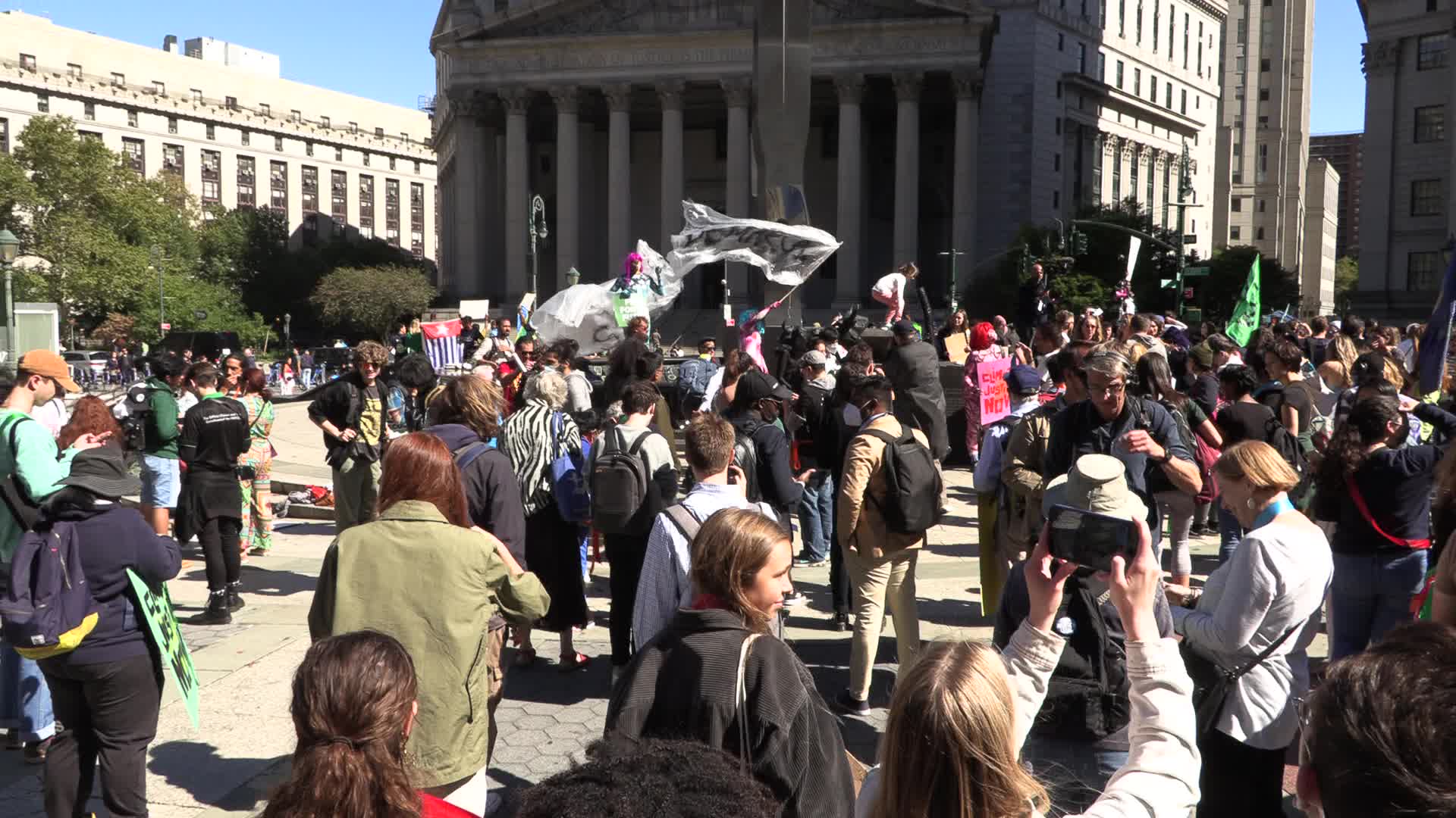 NY: International  Youth and Indigenous Climate March