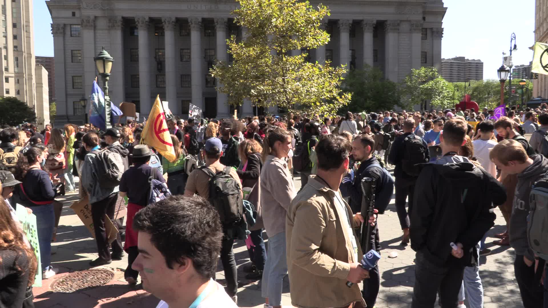 NY: International  Youth and Indigenous Climate March