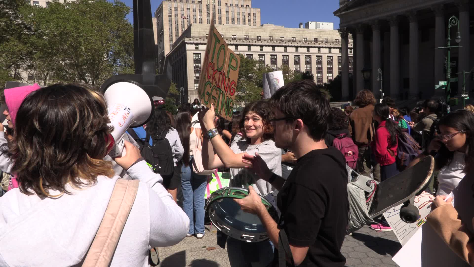 NY: International  Youth and Indigenous Climate March