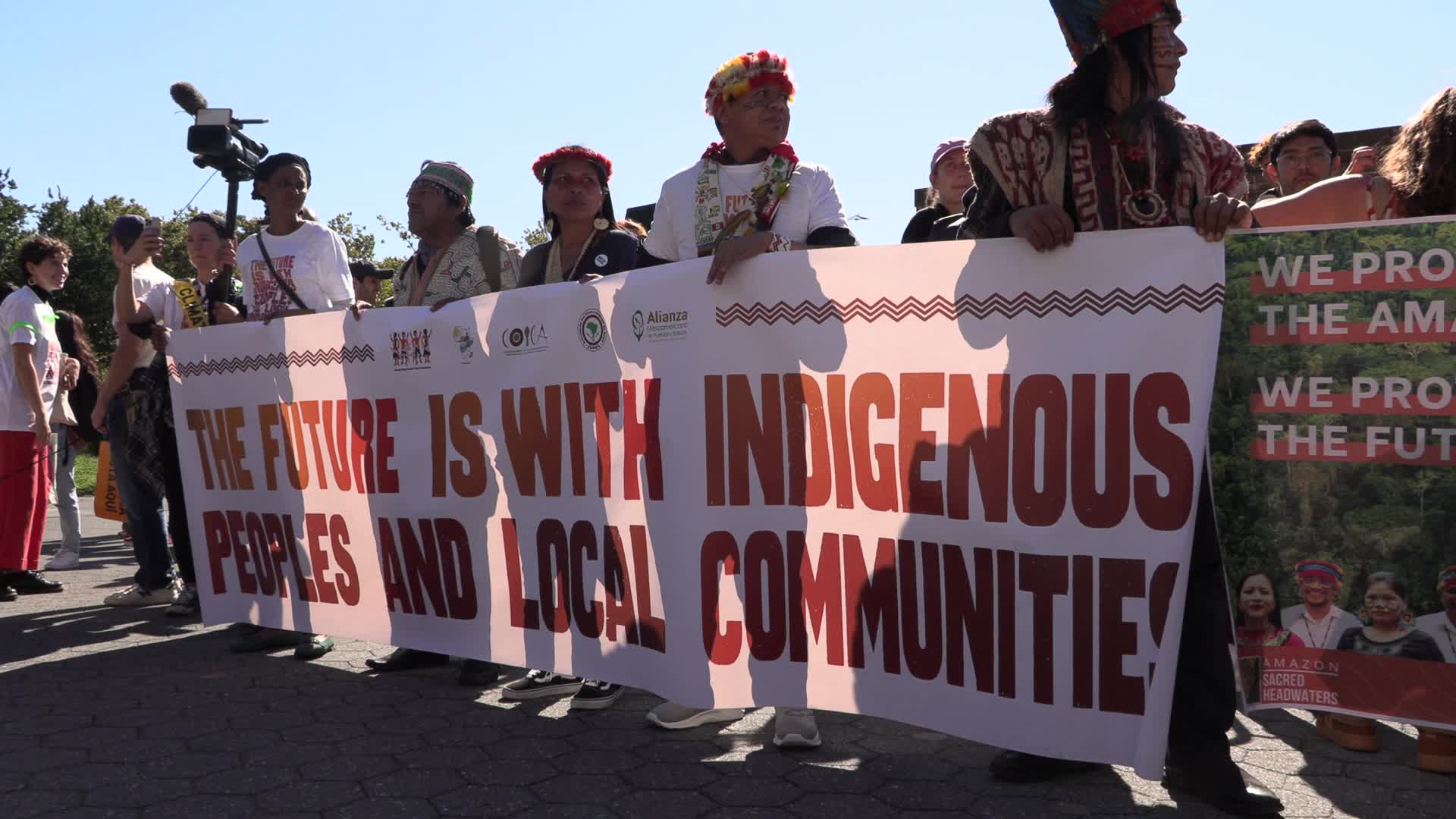 NY: International  Youth and Indigenous Climate March