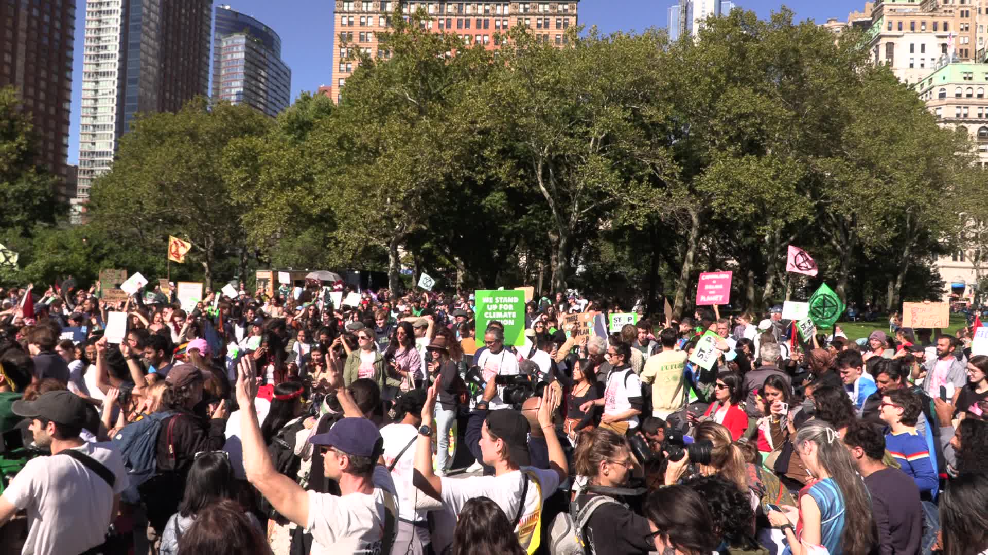 NY: International  Youth and Indigenous Climate March