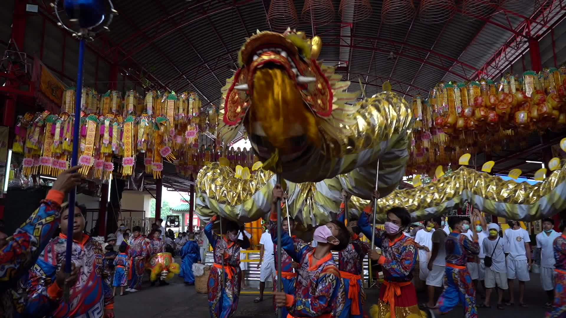 Vegetarian Festival in Bangkok 2022.