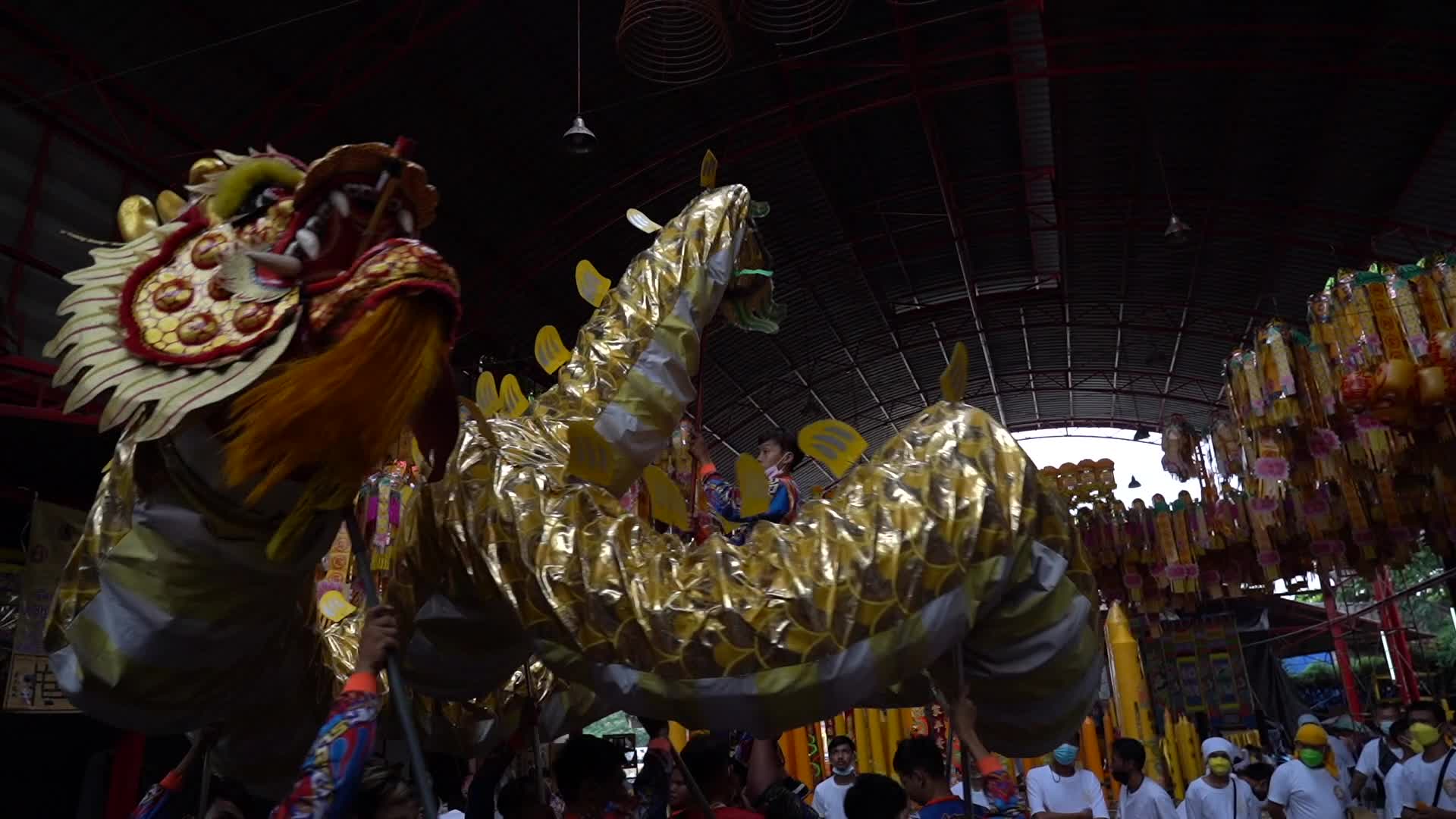 Vegetarian Festival in Bangkok 2022.