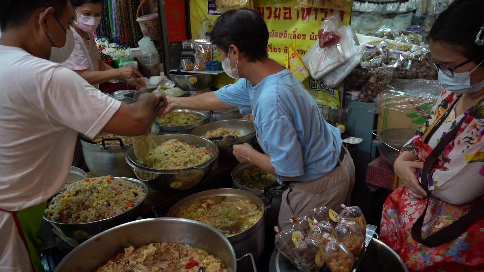 Vegetarian Festival in Bangkok 2022.