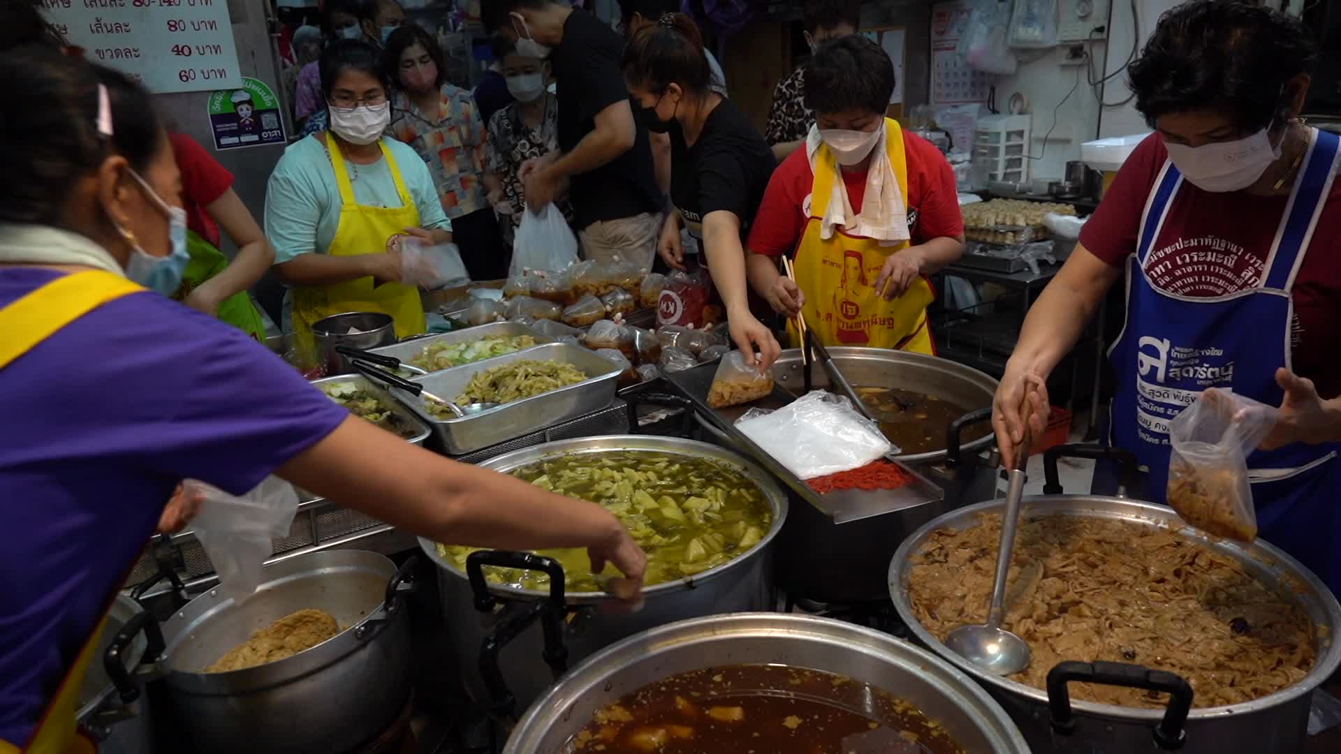 Vegetarian Festival in Bangkok 2022.