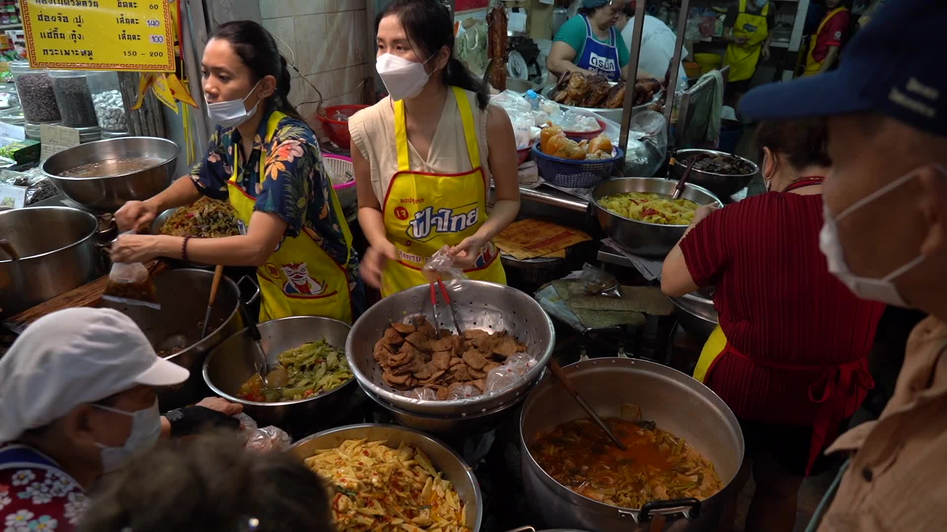 Vegetarian Festival in Bangkok 2022.
