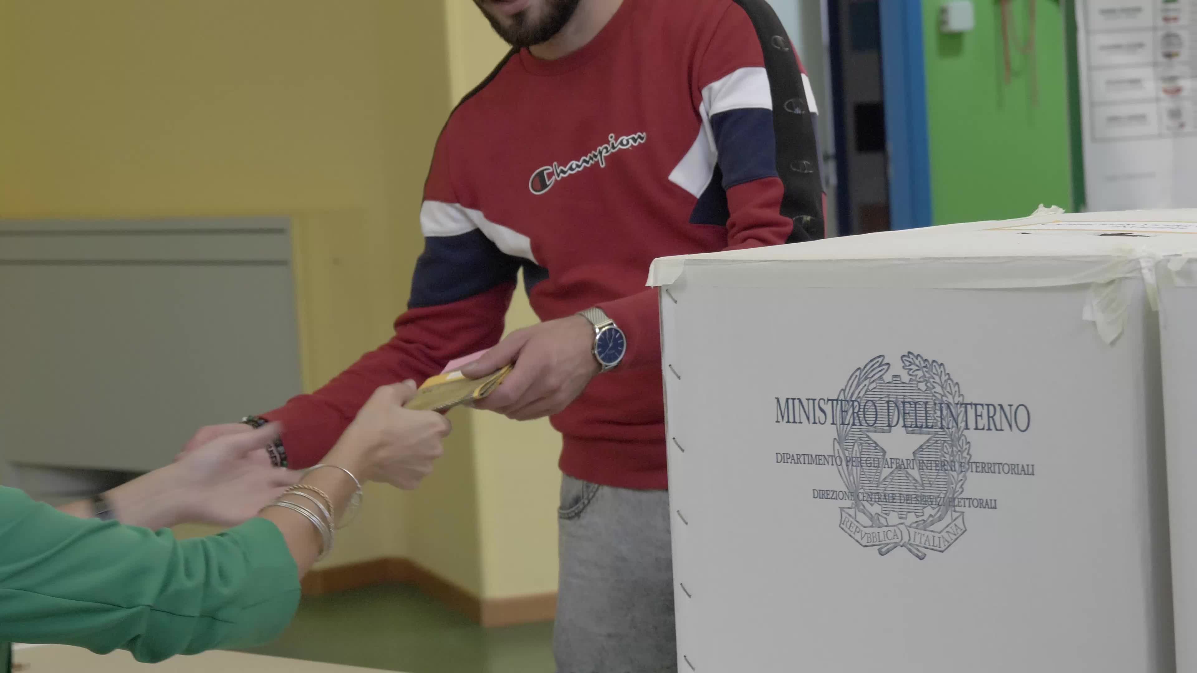 Italians Cast Their Votes In Snap Election