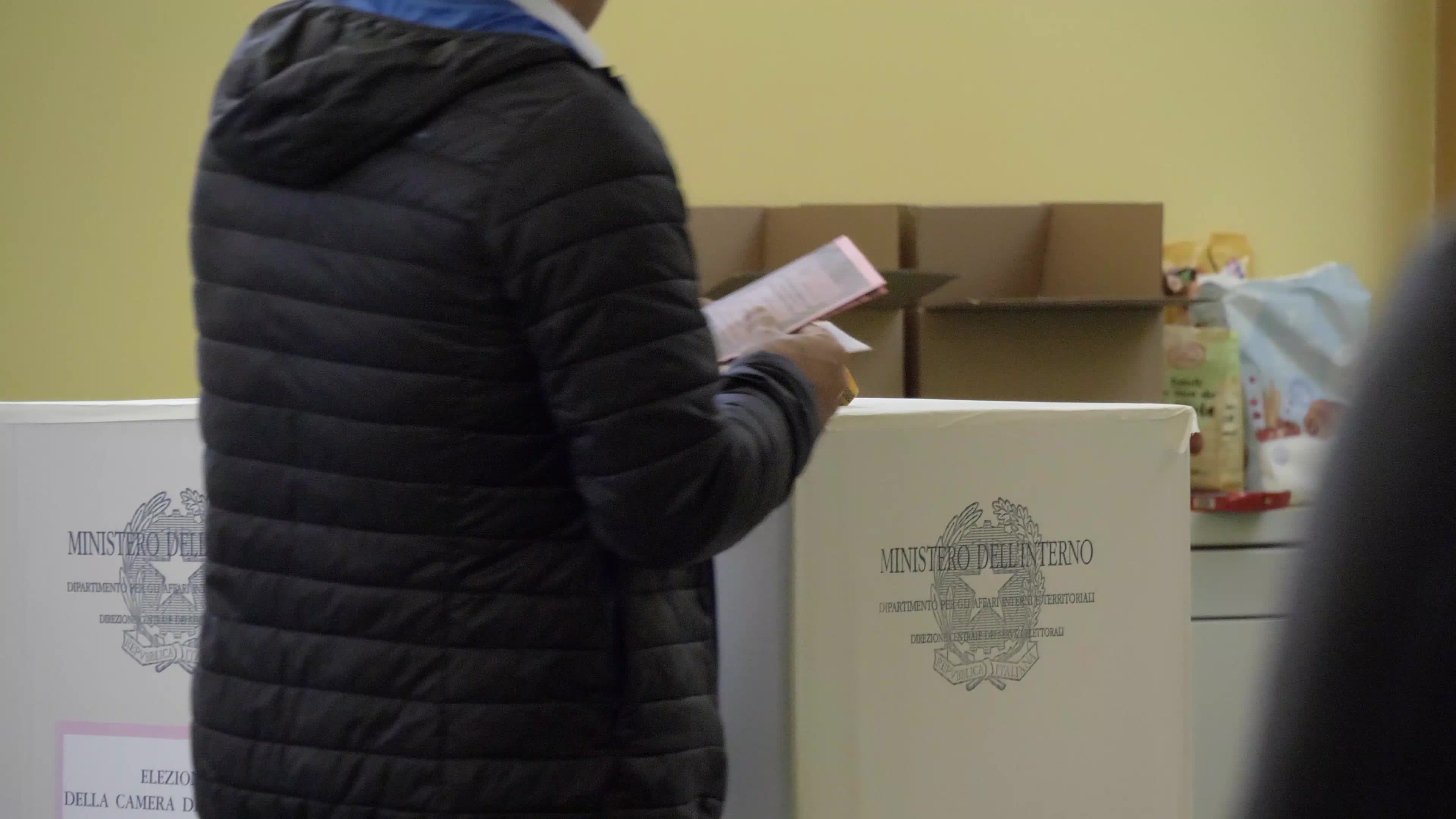 Italians Cast Their Votes In Snap Election