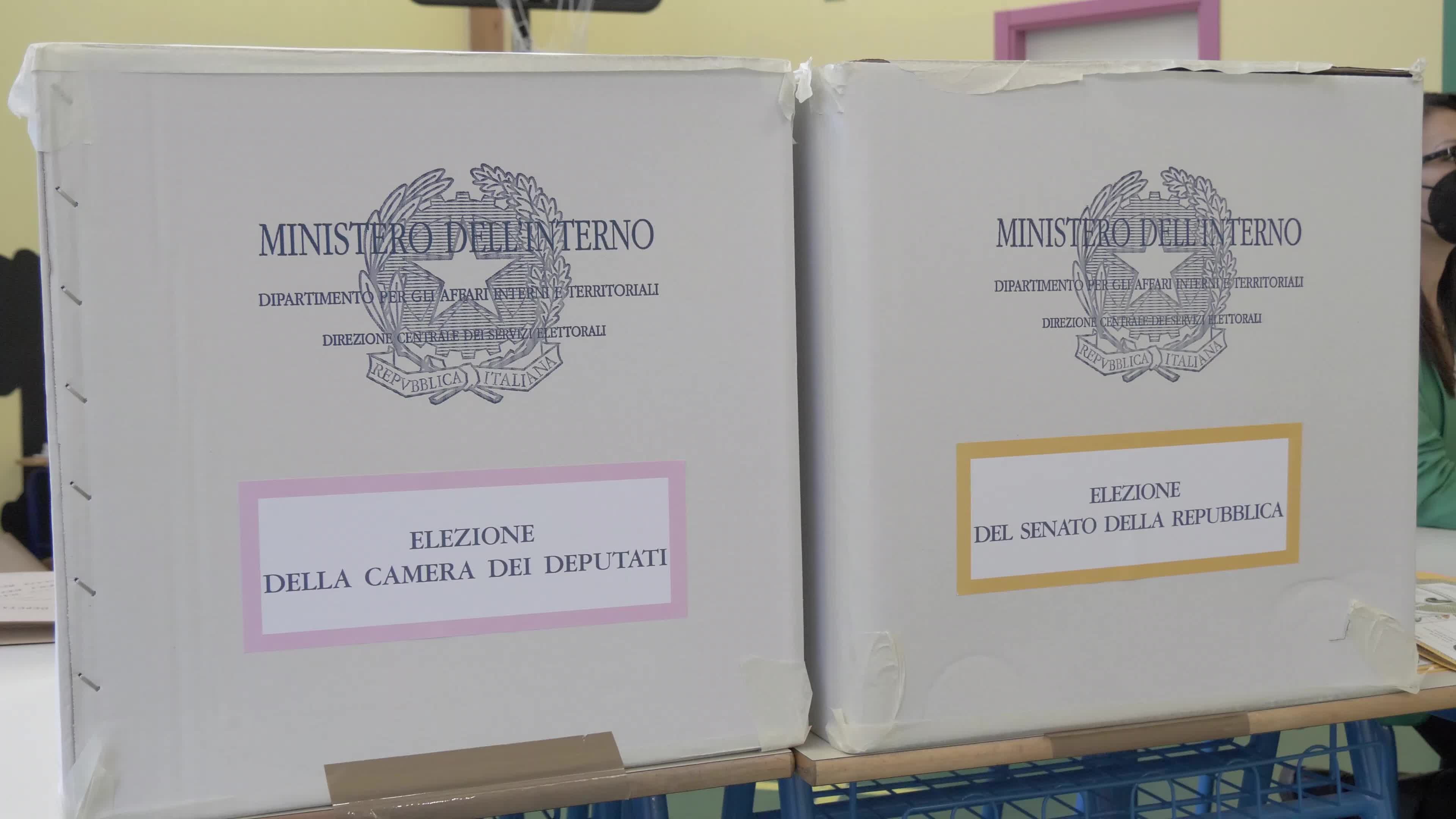 Italians Cast Their Votes In Snap Election