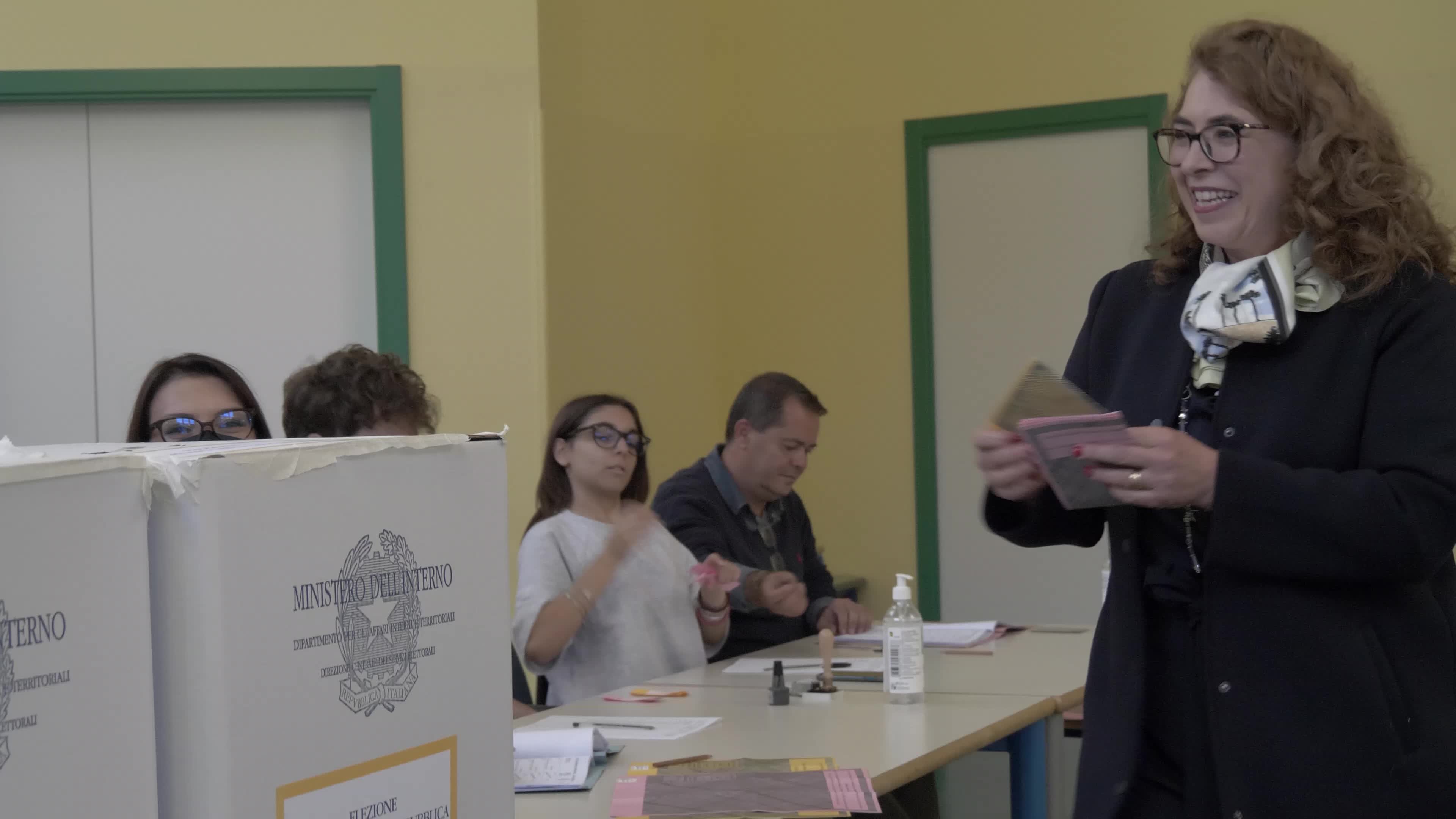 Italians Cast Their Votes In Snap Election