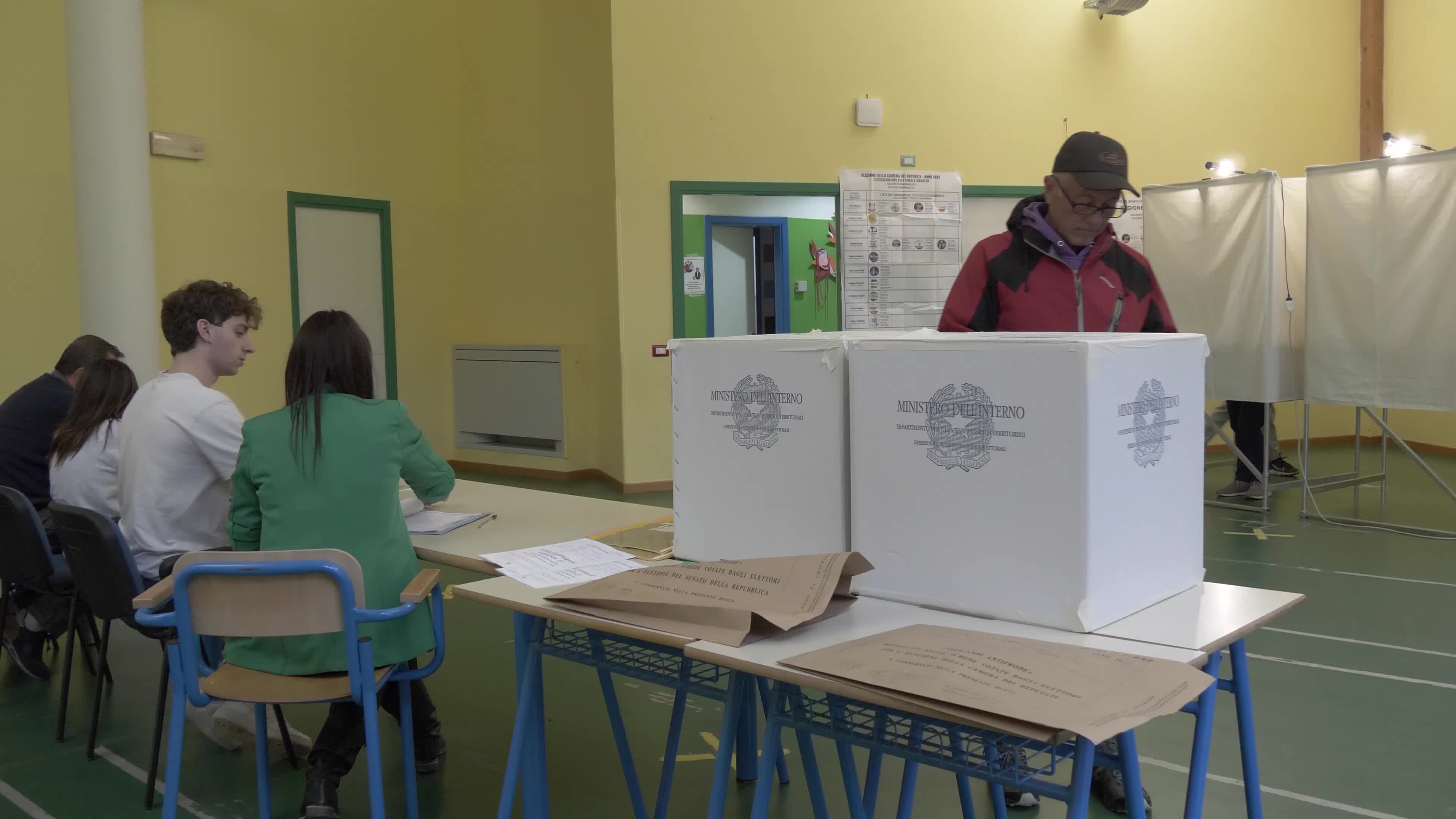 Italians Cast Their Votes In Snap Election