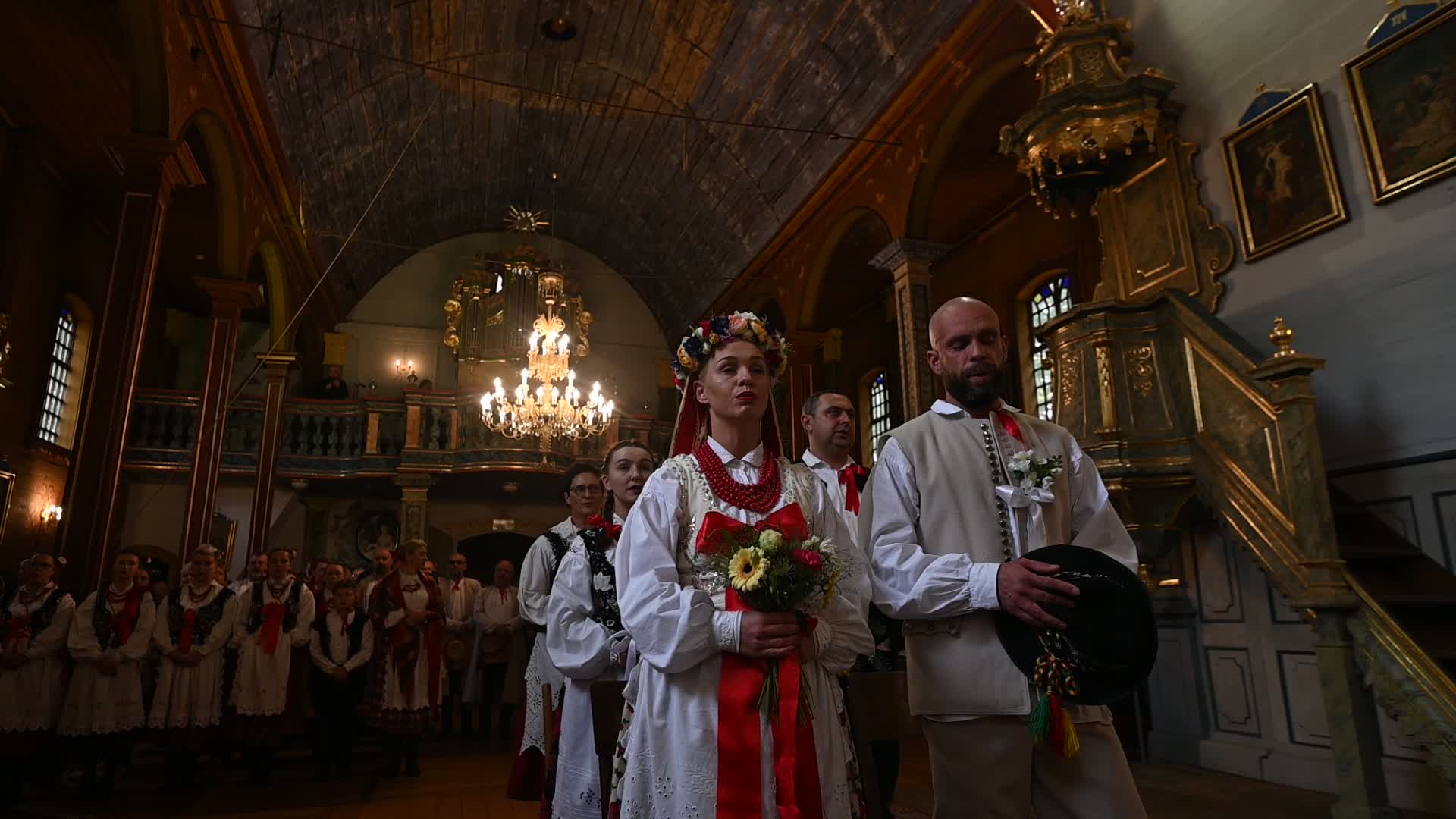 Open-Air 'Wedding At Marcin's' Spectacle In Krzemienica