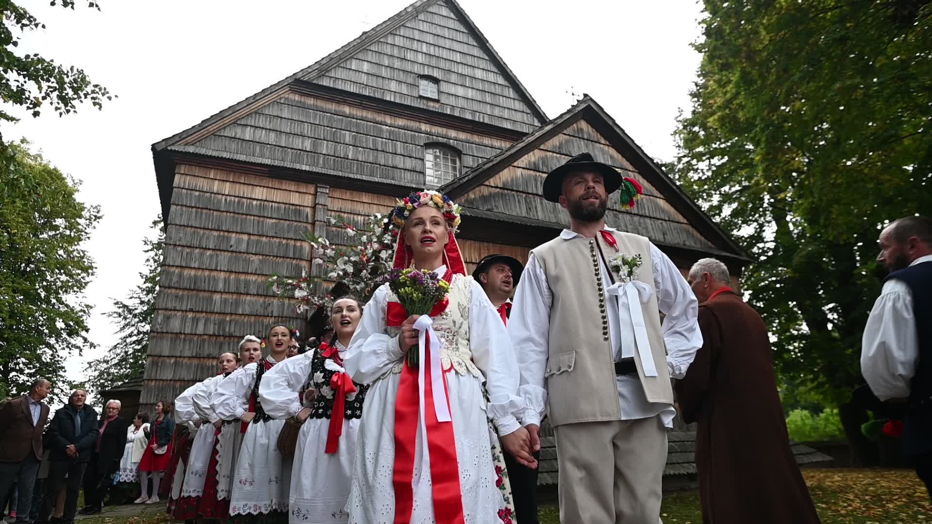 Open-Air 'Wedding At Marcin's' Spectacle In Krzemienica