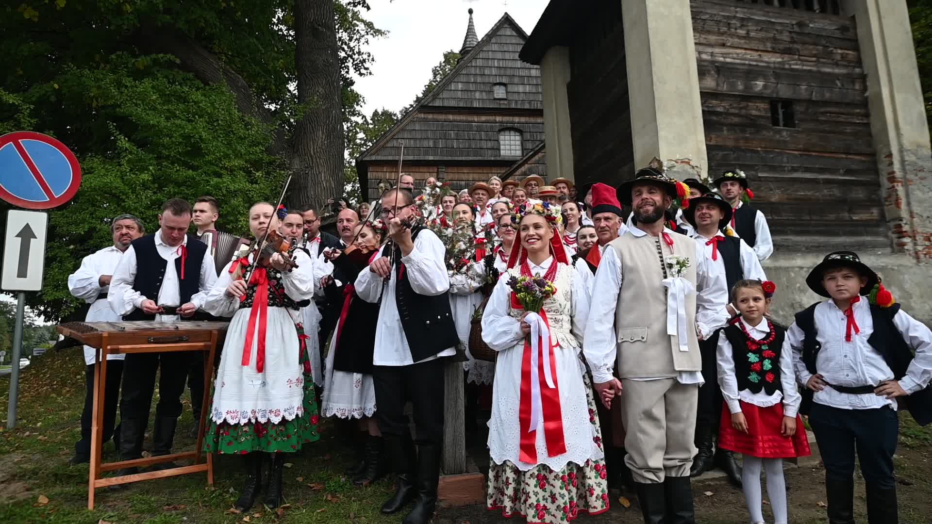 Open-Air 'Wedding At Marcin's' Spectacle In Krzemienica
