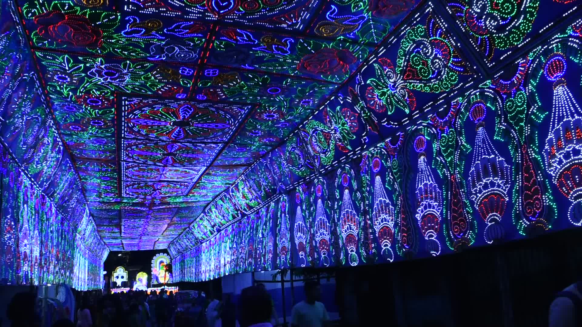 Durga Puja festival in Kolkata.