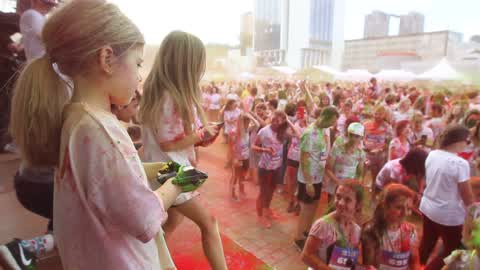 Kyiv Color Run in Ukraine