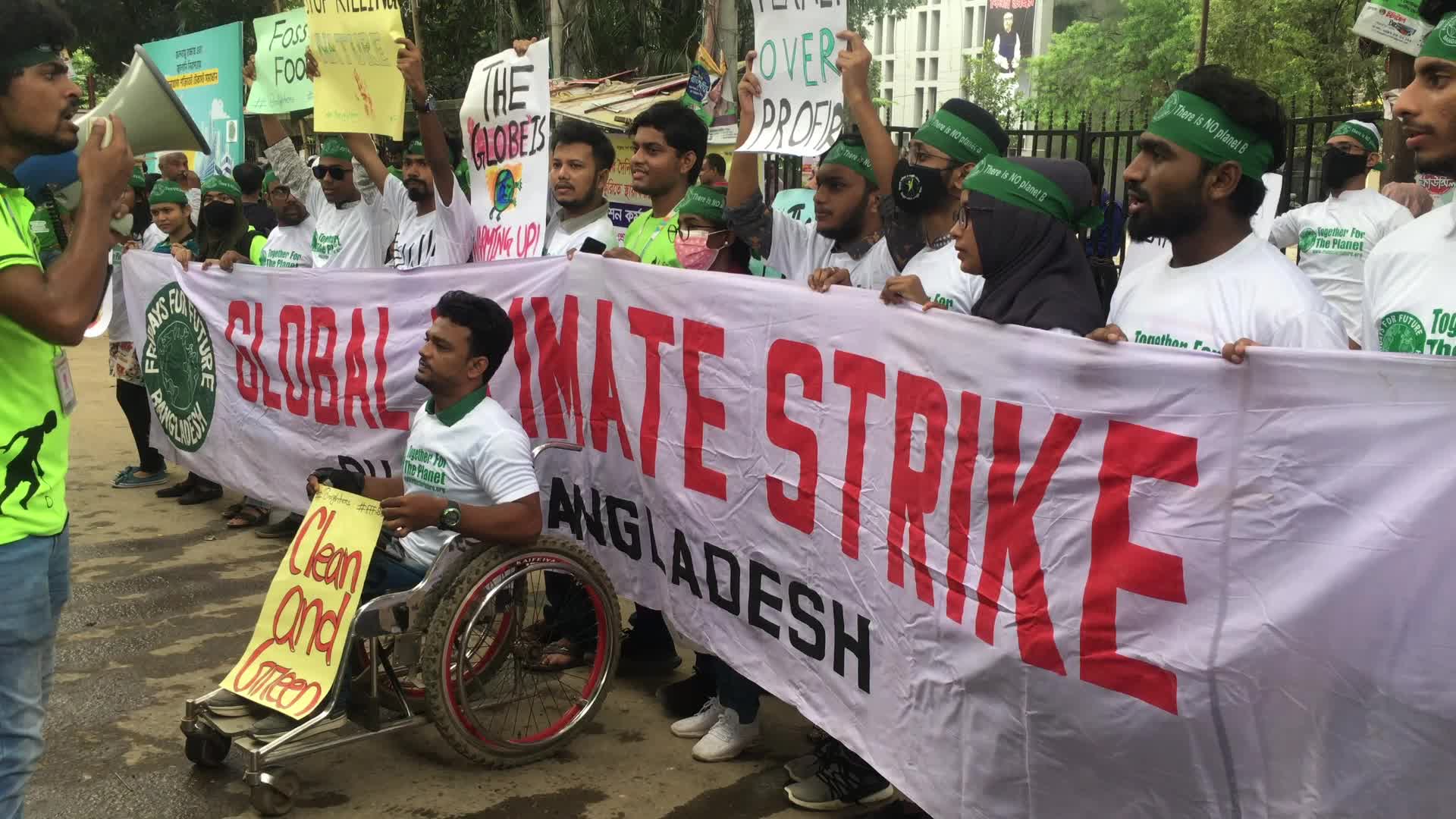 Global Climate Strike 2022 In Dhaka, Bangladesh