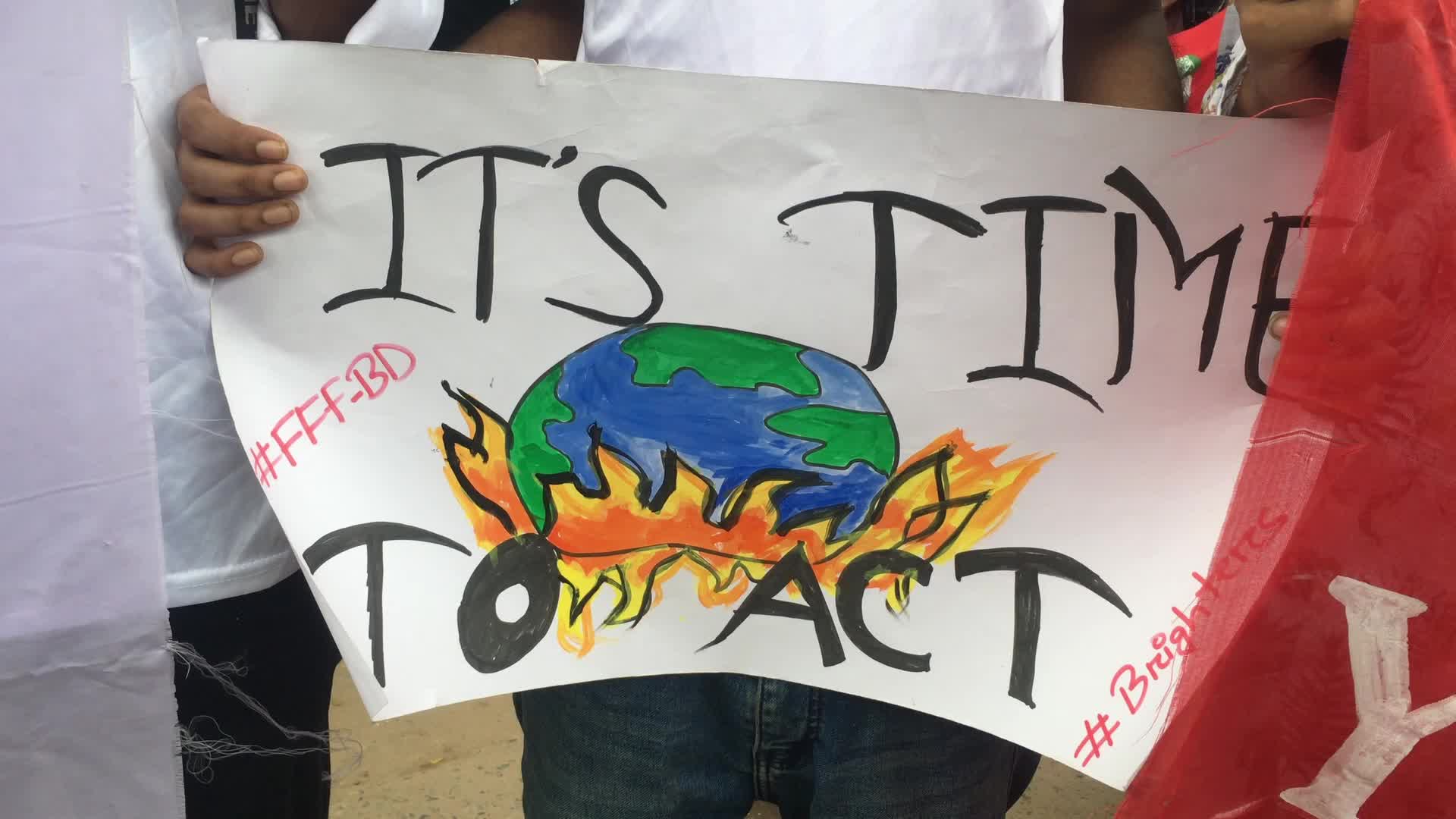 Global Climate Strike 2022 In Dhaka, Bangladesh