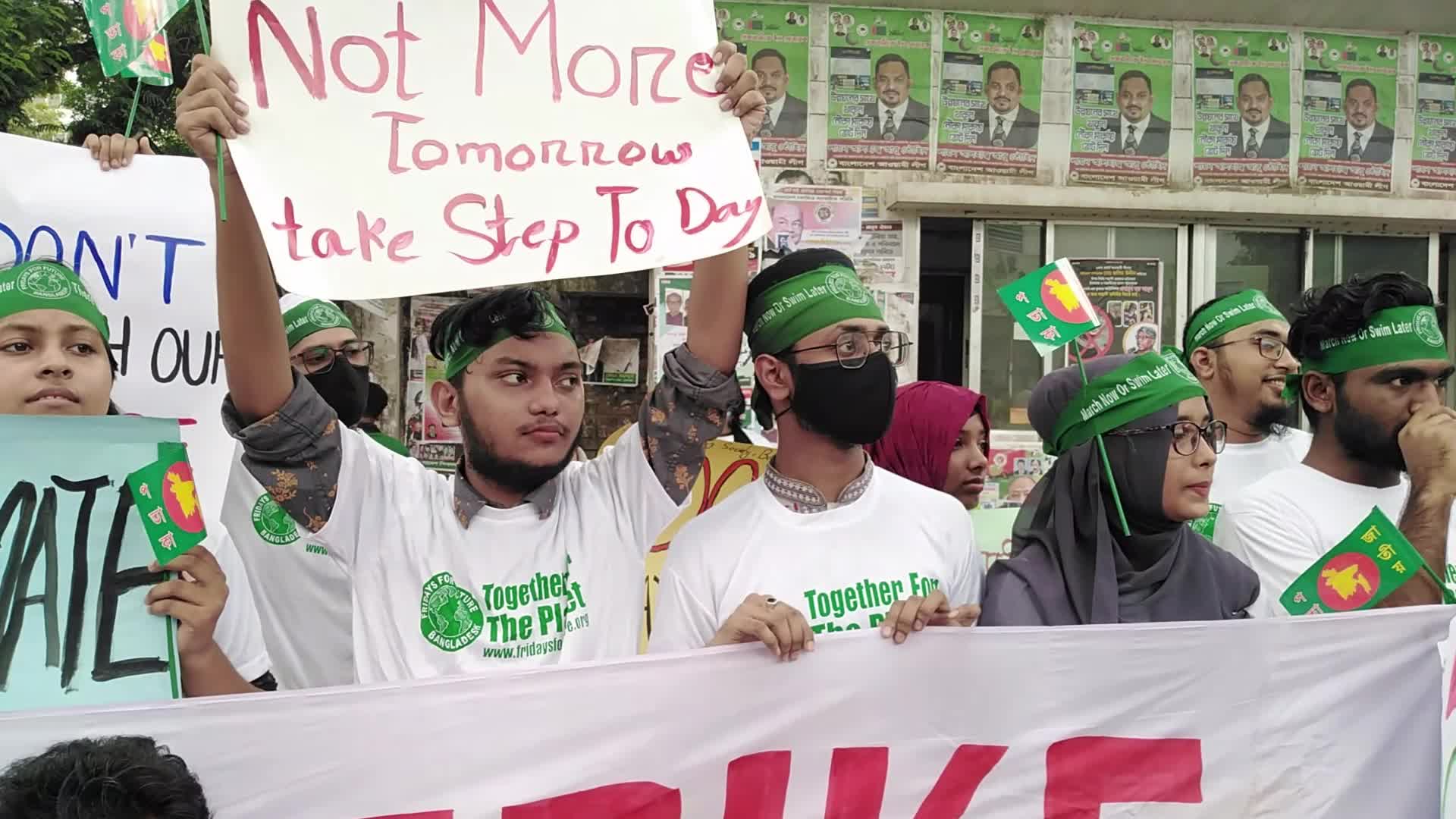 Global Climate Strike in Bangladesh 2022