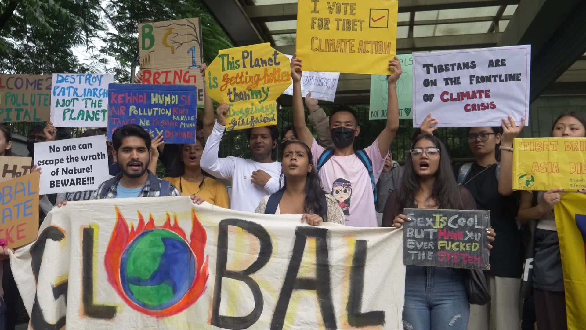 Global Climate Strike in New Delhi, India