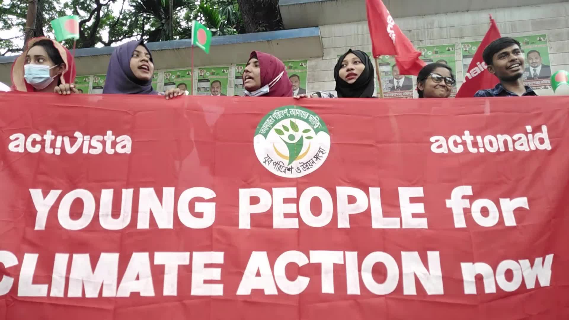 Global Climate Strike in Bangladesh 2022