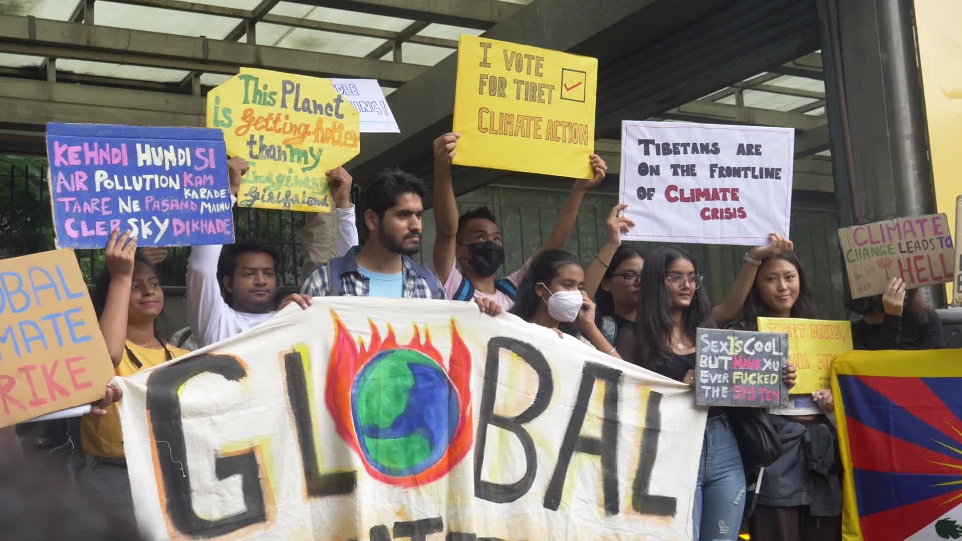 Global Climate Strike in New Delhi, India
