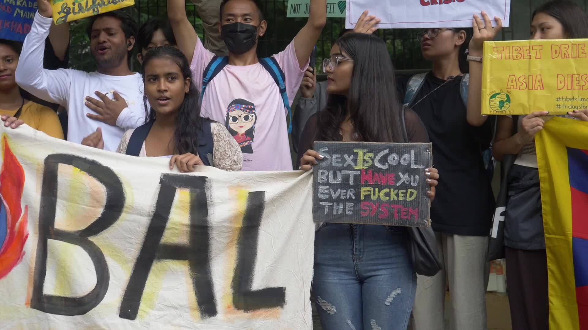 Global Climate Strike in New Delhi, India