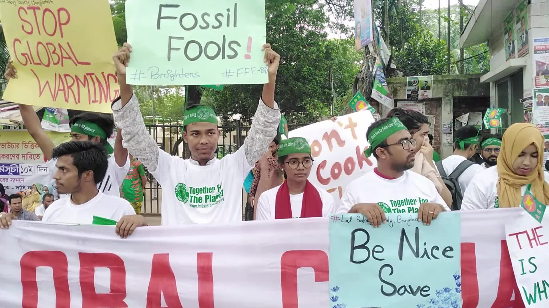 Global Climate Strike in Bangladesh 2022