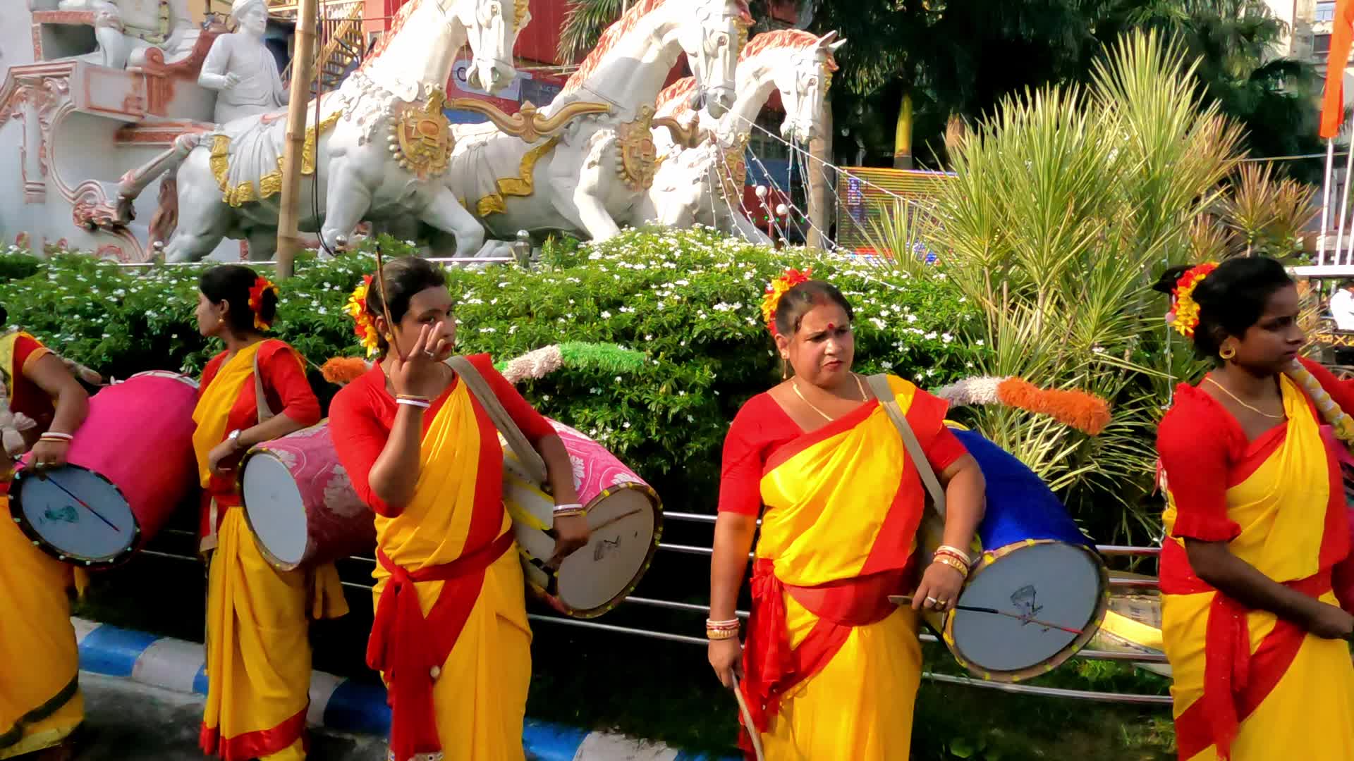 Durga Puja festival in Kolkata, India