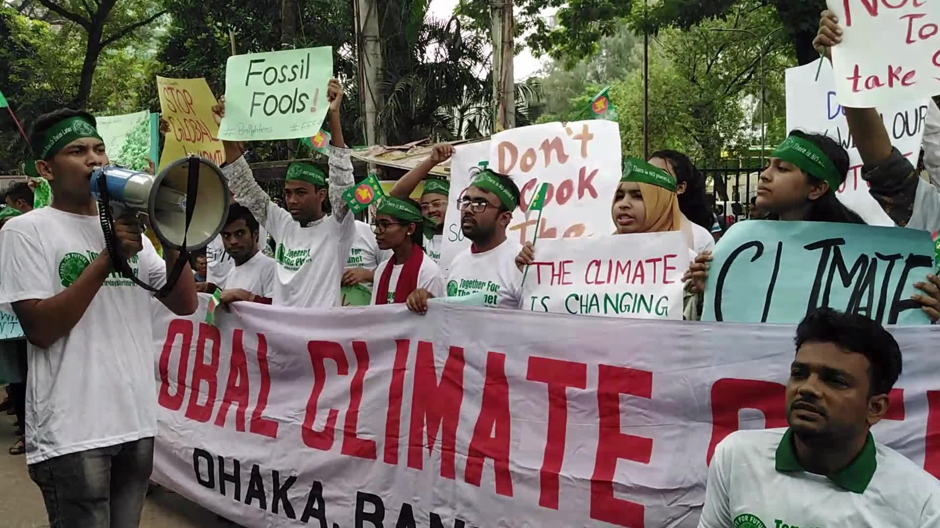 Global Climate Strike in Bangladesh 2022