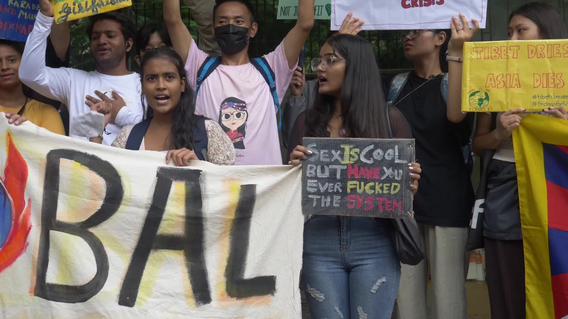 Global Climate Strike in New Delhi, India