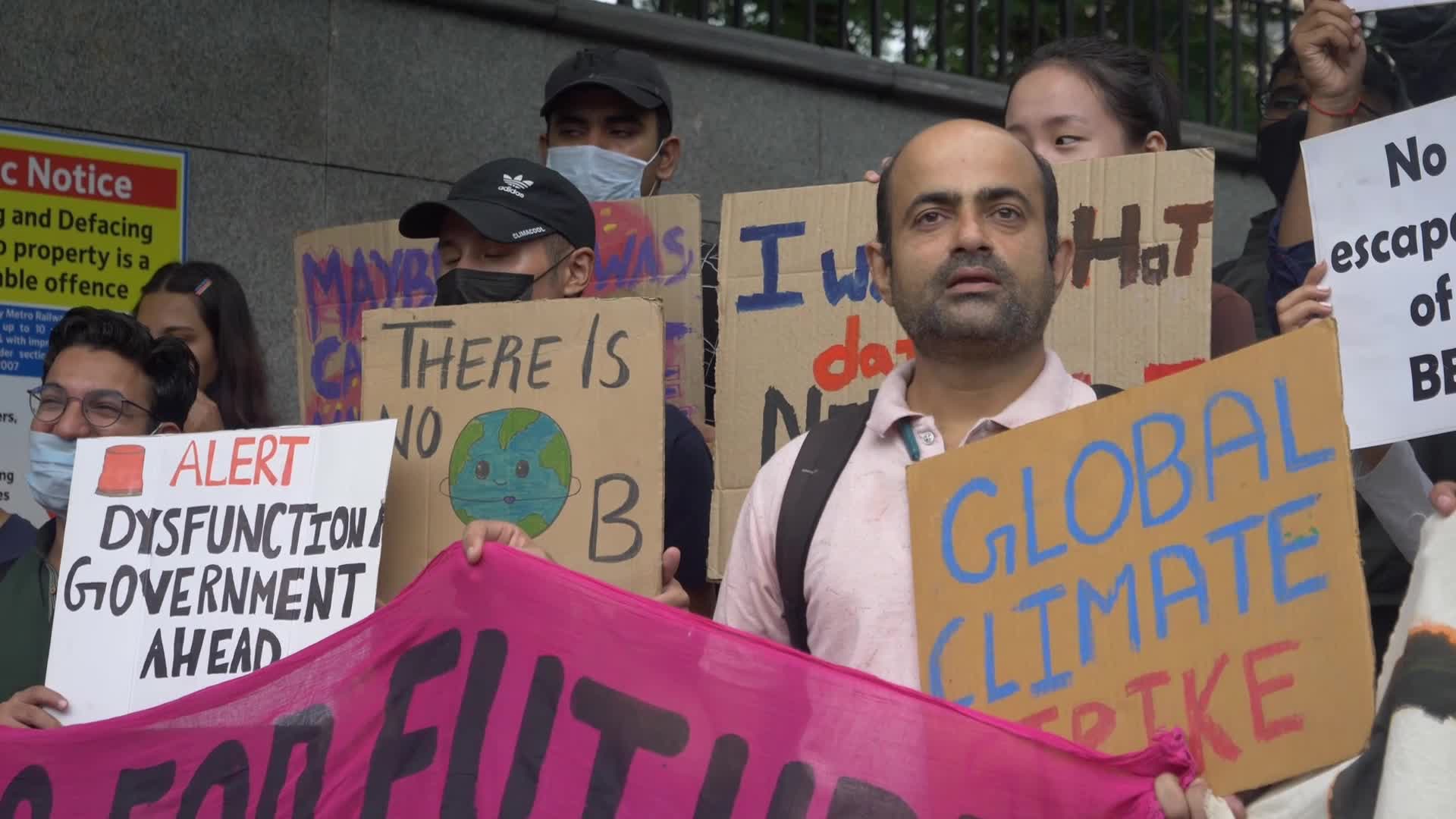 Global Climate Strike in New Delhi, India