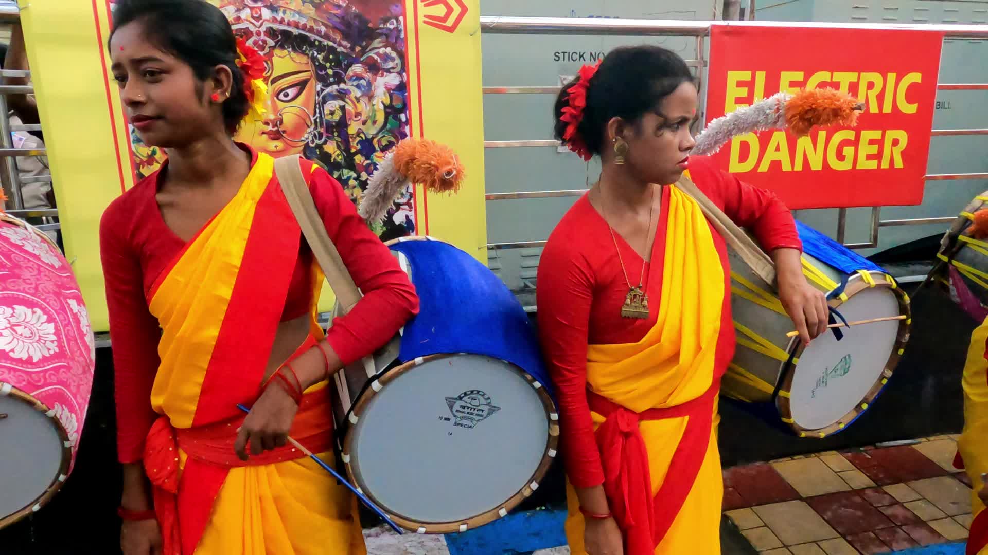 Durga Puja festival in Kolkata, India