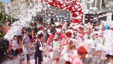 Kyiv Color Run in Ukraine