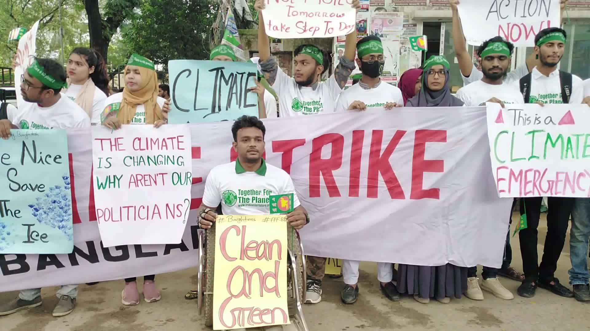 Global Climate Strike in Bangladesh 2022