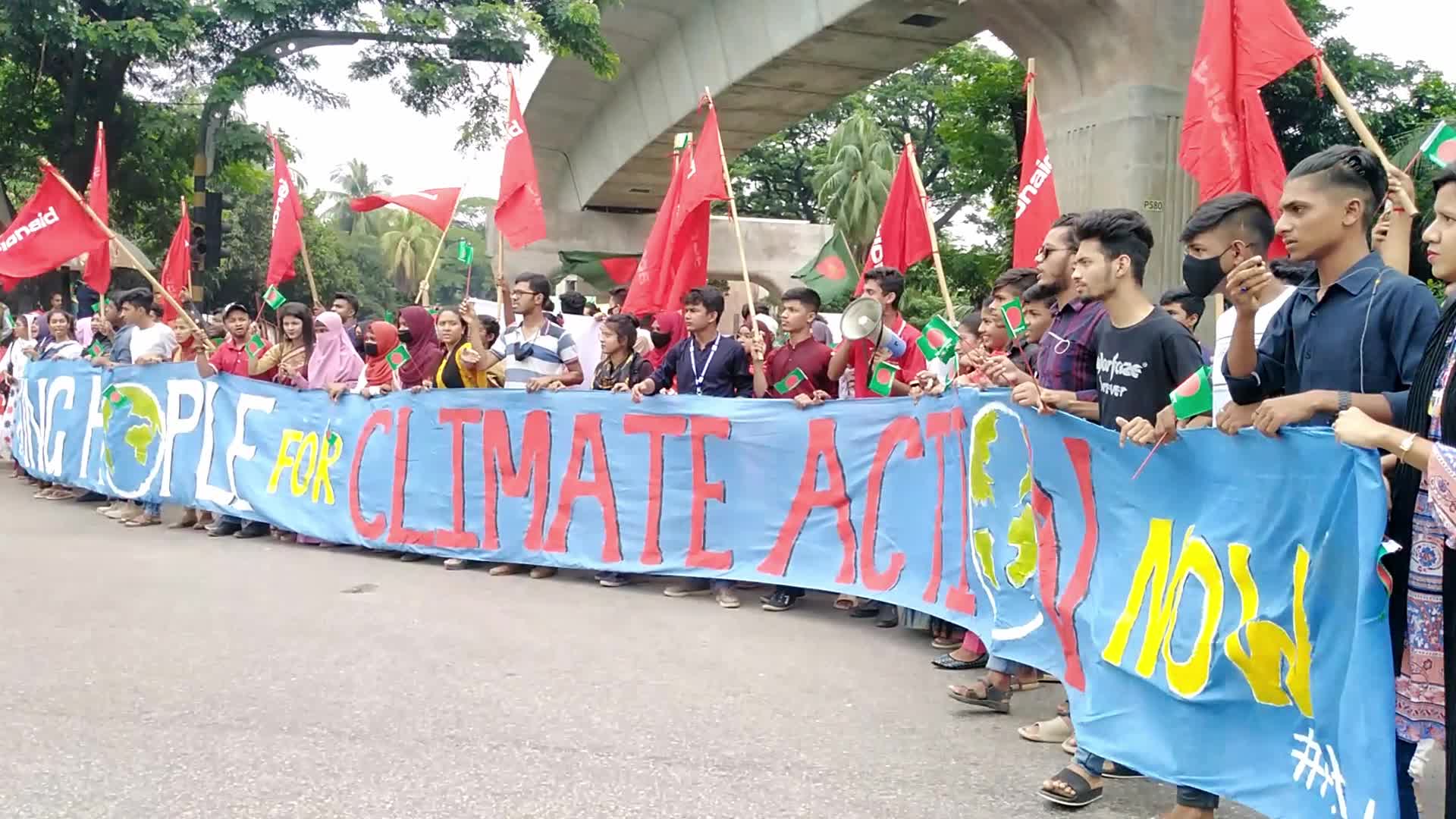 Global Climate Strike in Bangladesh 2022