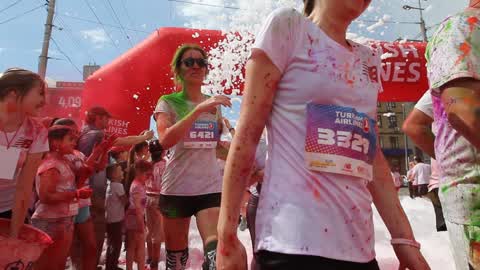 Kyiv Color Run in Ukraine