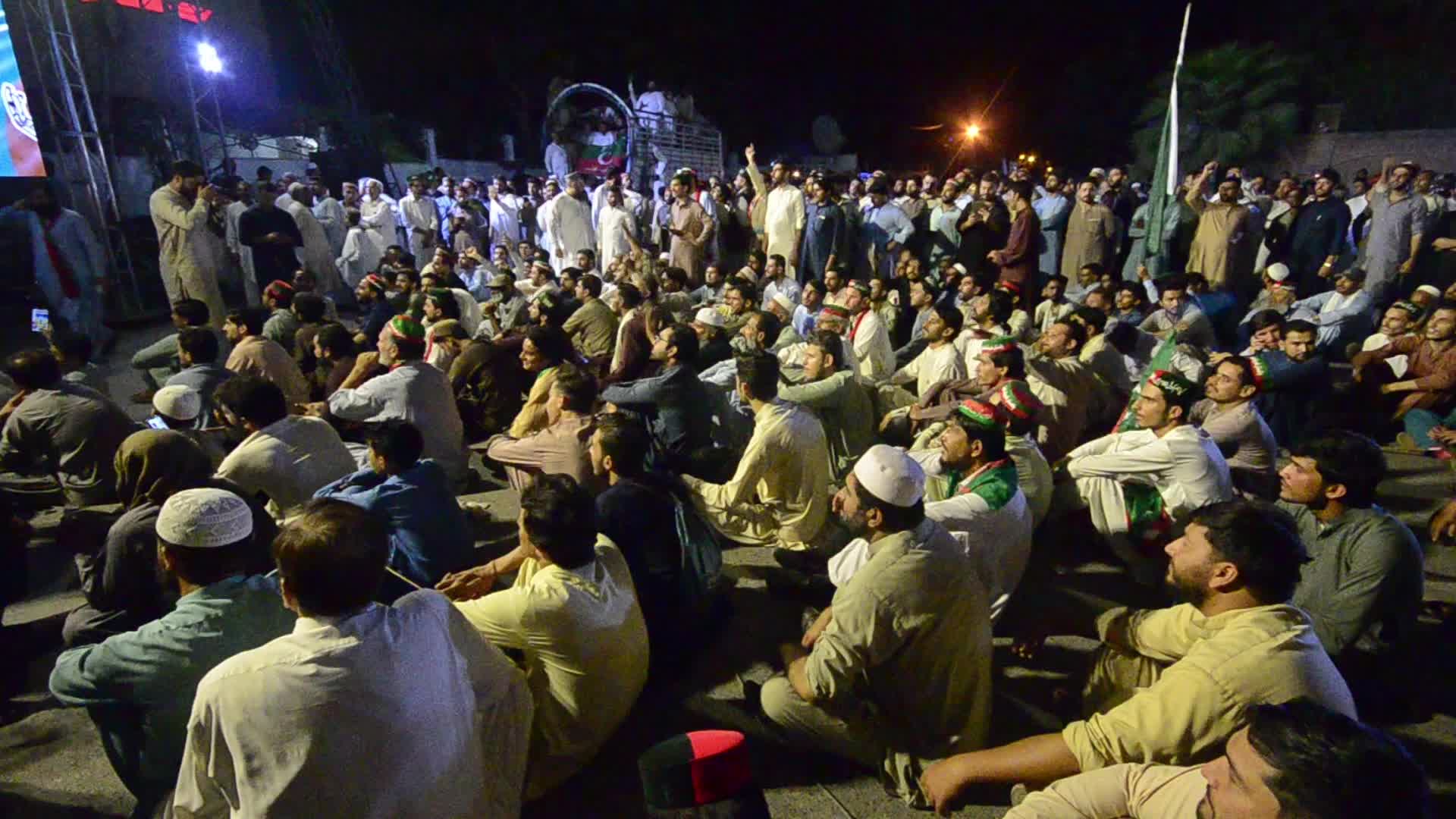 Tehreek-e-Insaf (PTI) rally in Peshawar