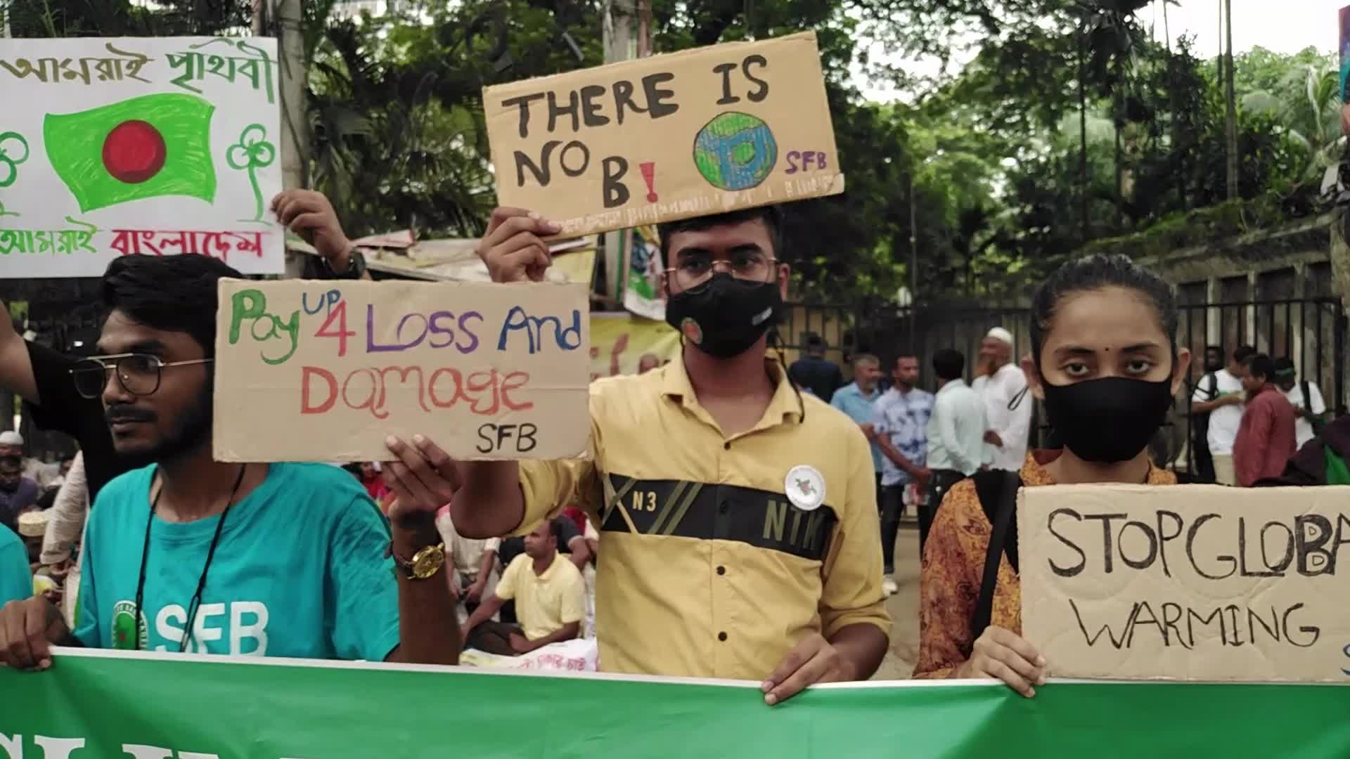 Global Climate Strike in Bangladesh 2022