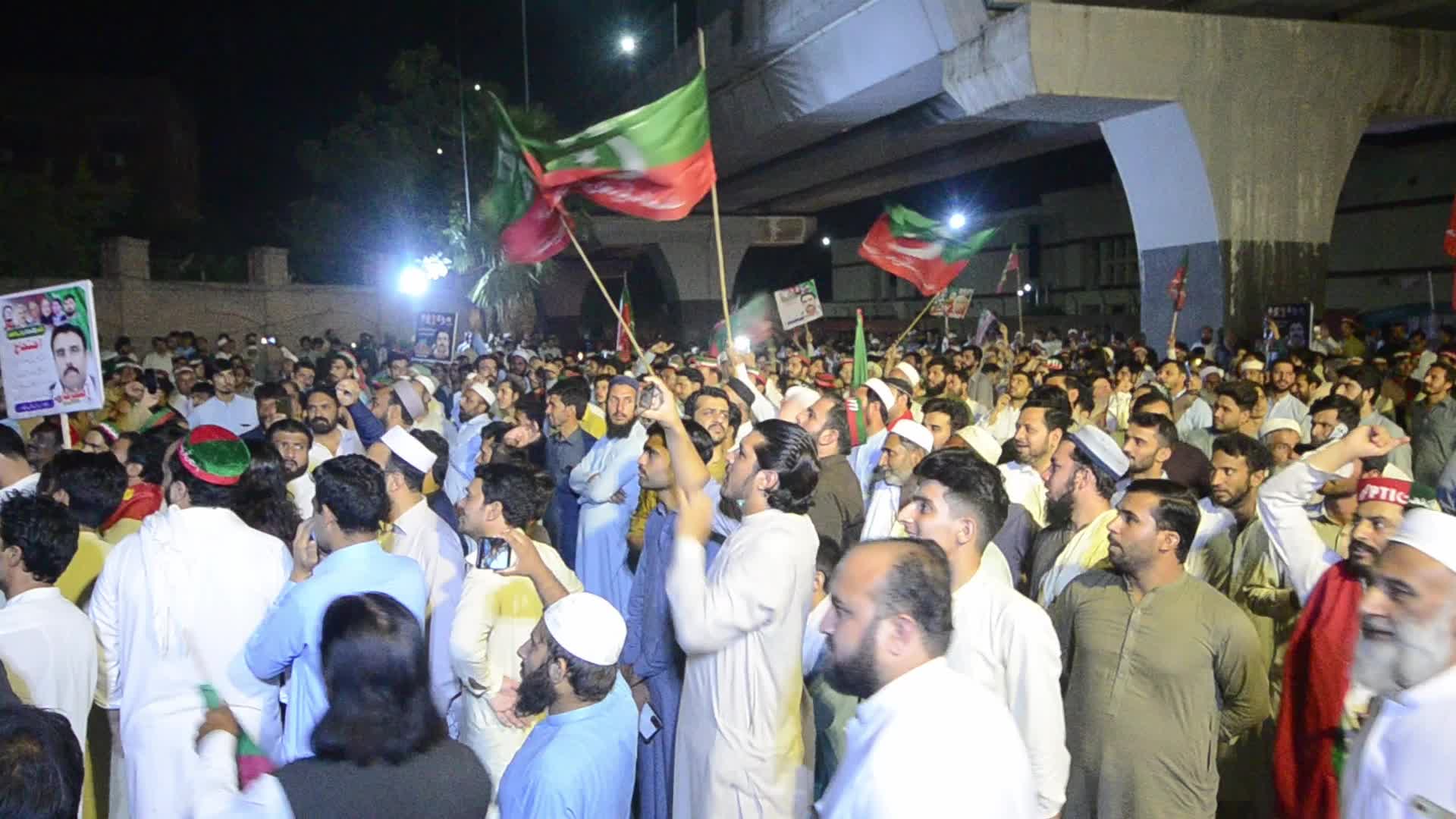 Tehreek-e-Insaf (PTI) rally in Peshawar