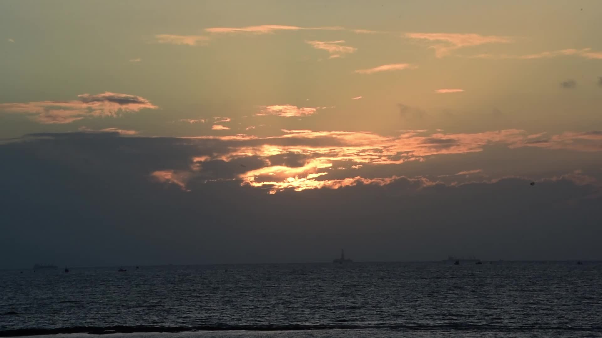 Sunset In Mumbai 