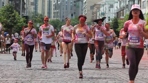 Kyiv Color Run in Ukraine