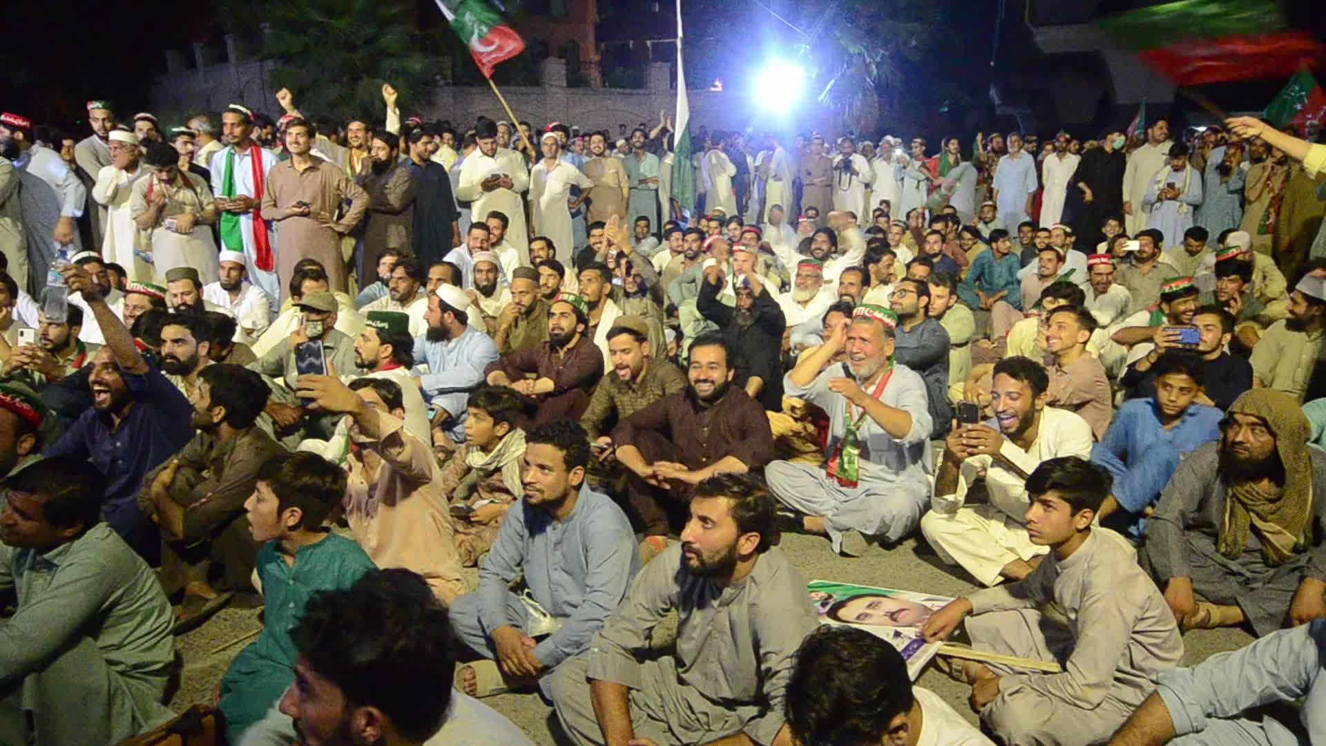 Tehreek-e-Insaf (PTI) rally in Peshawar